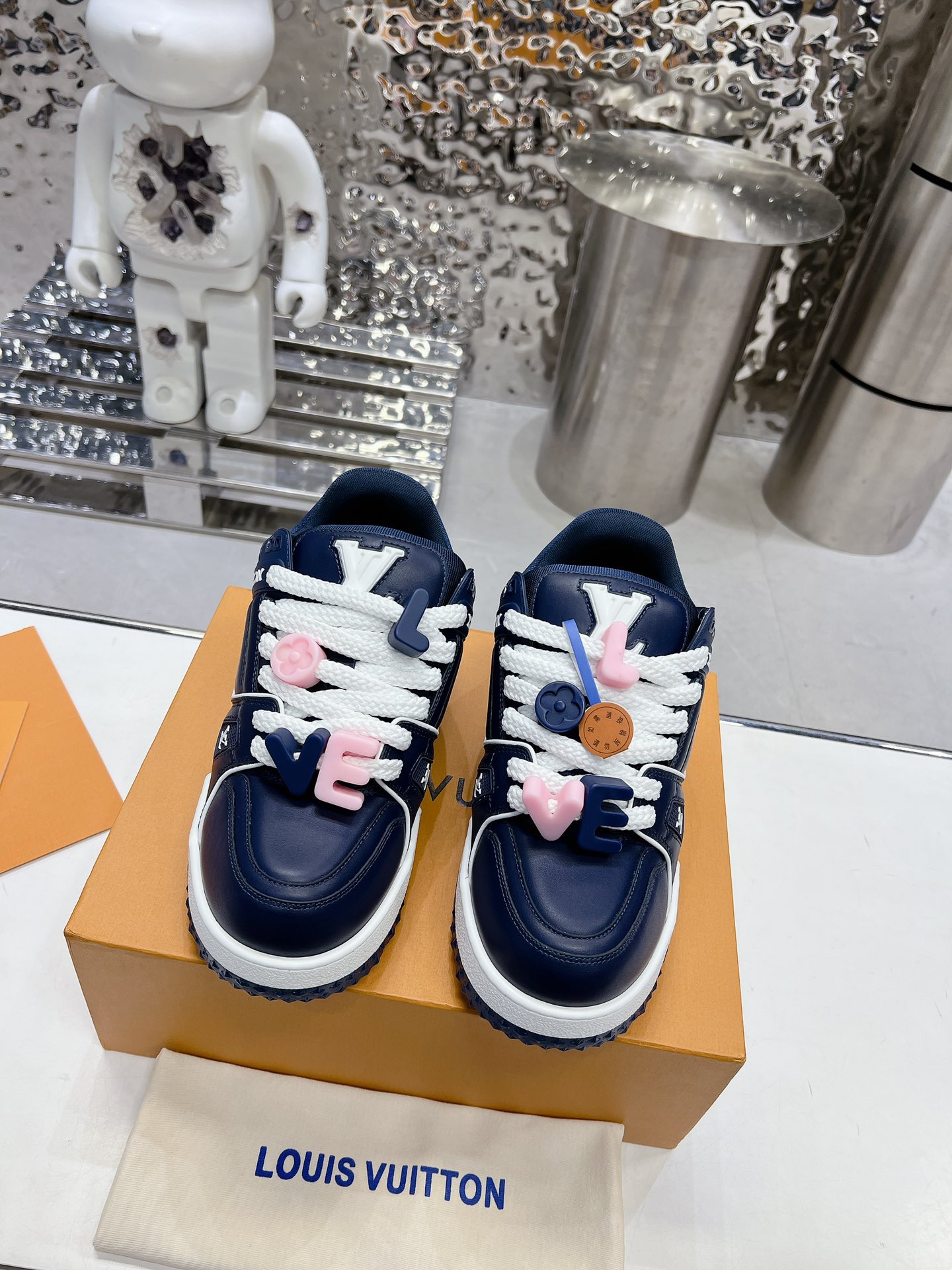 Men Women L*ouis V*uitton Top Sneaker L*V Trainer