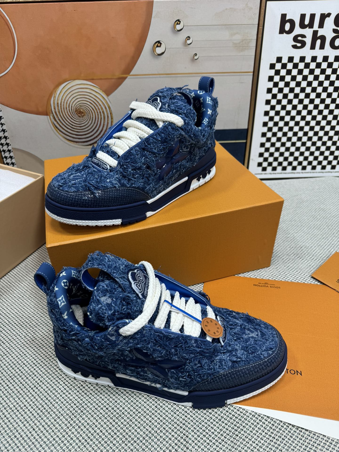 Men Women L*ouis V*uitton Top Sneaker L*V Trainer