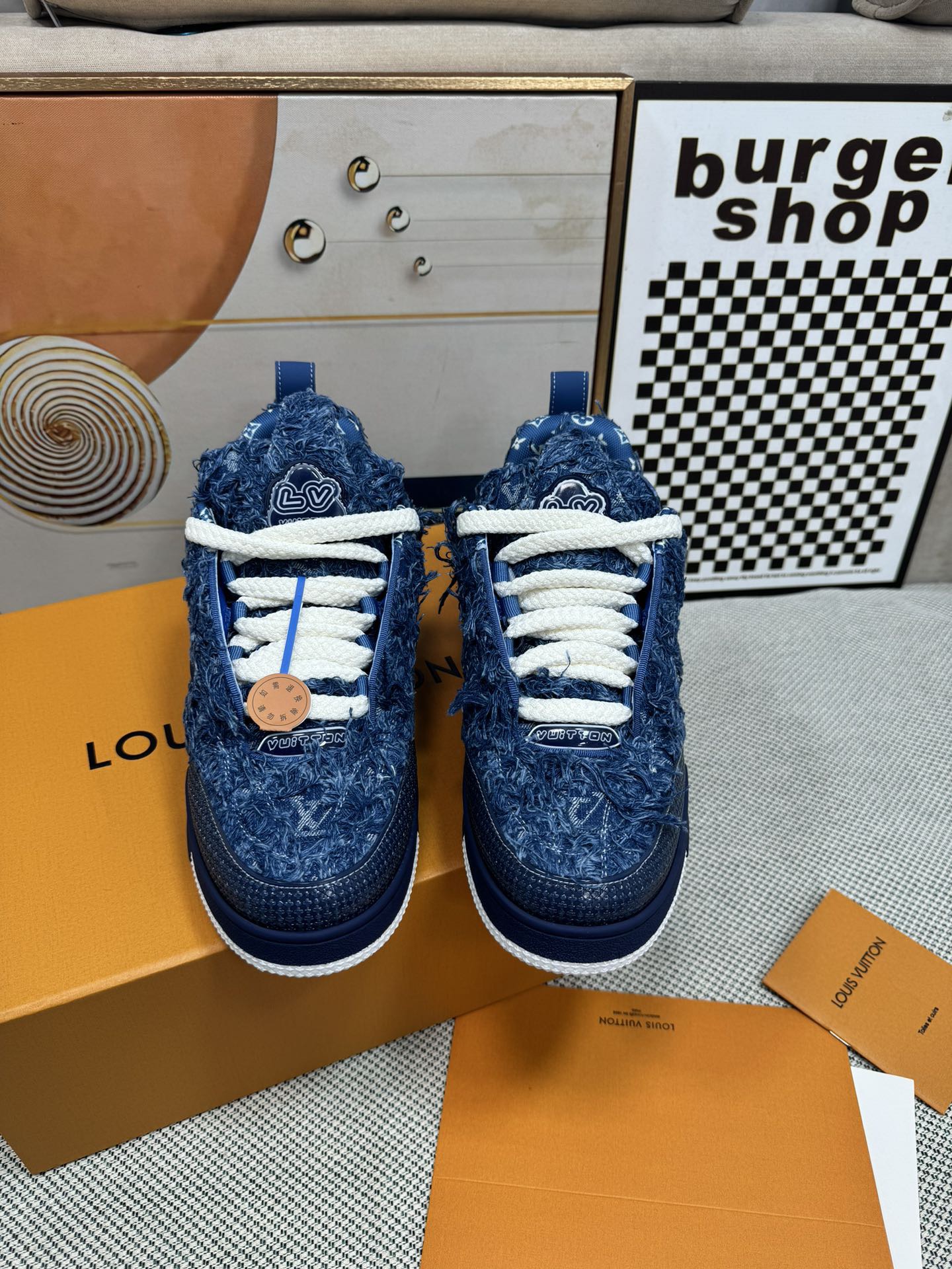 Men Women L*ouis V*uitton Top Sneaker L*V Trainer