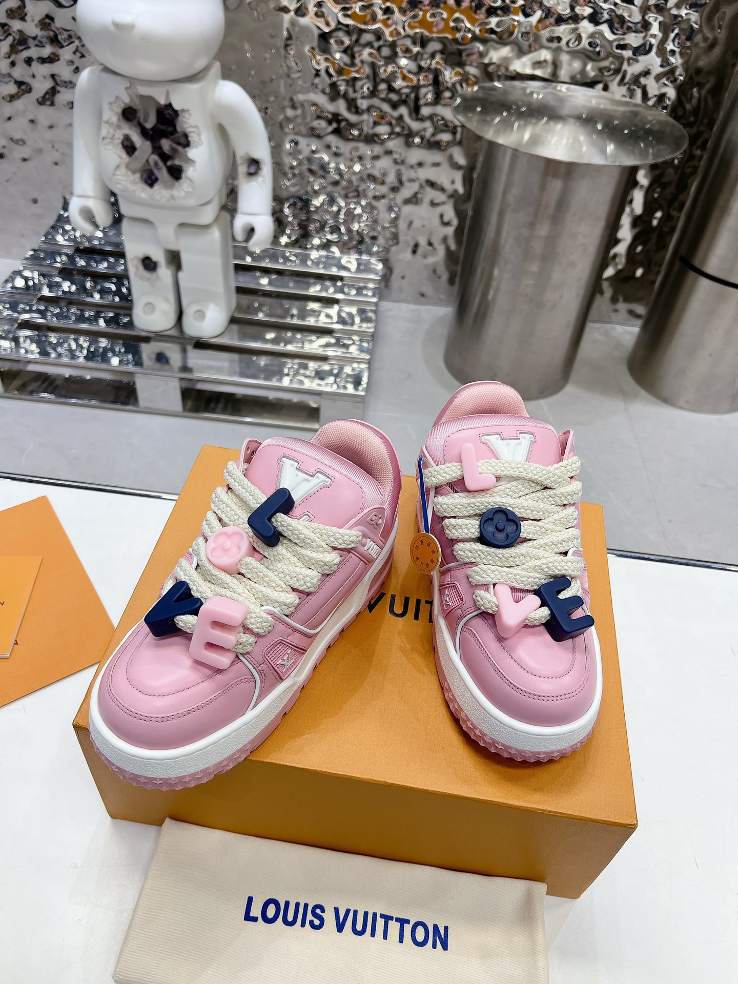 Men Women L*ouis V*uitton Top Sneaker L*V Trainer