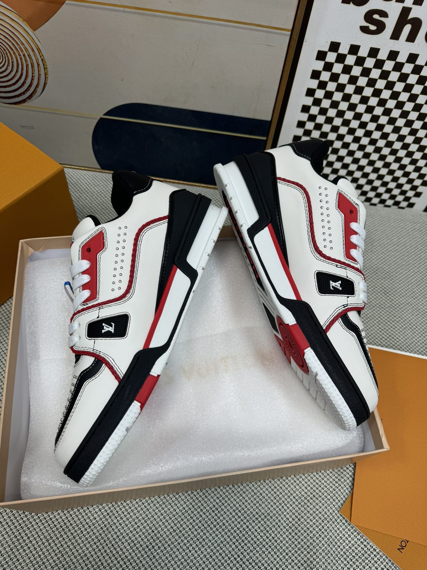 Men Women L*ouis V*uitton Top Sneaker L*V Trainer