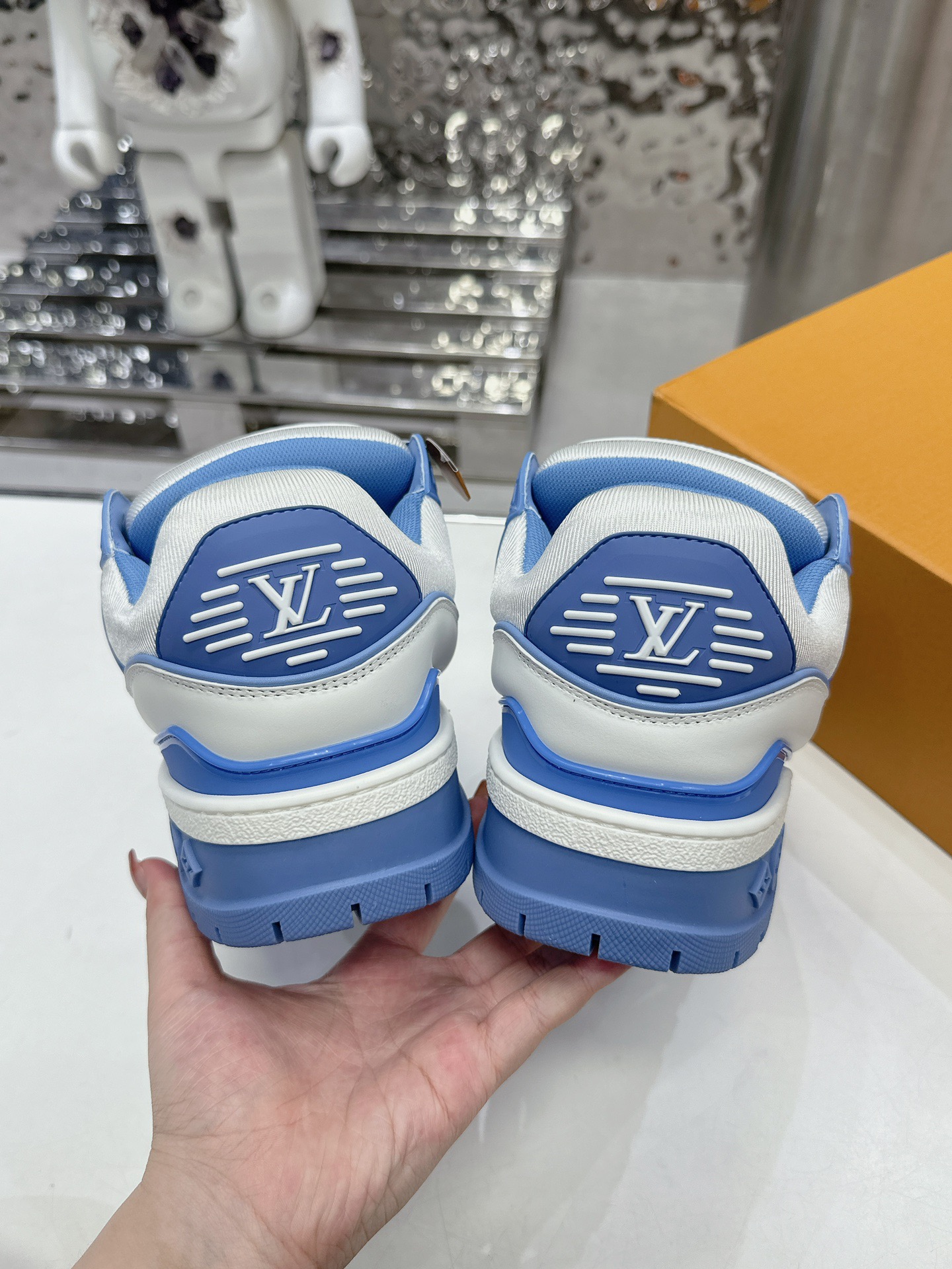 Men Women L*ouis V*uitton Top Sneaker L*V Trainer