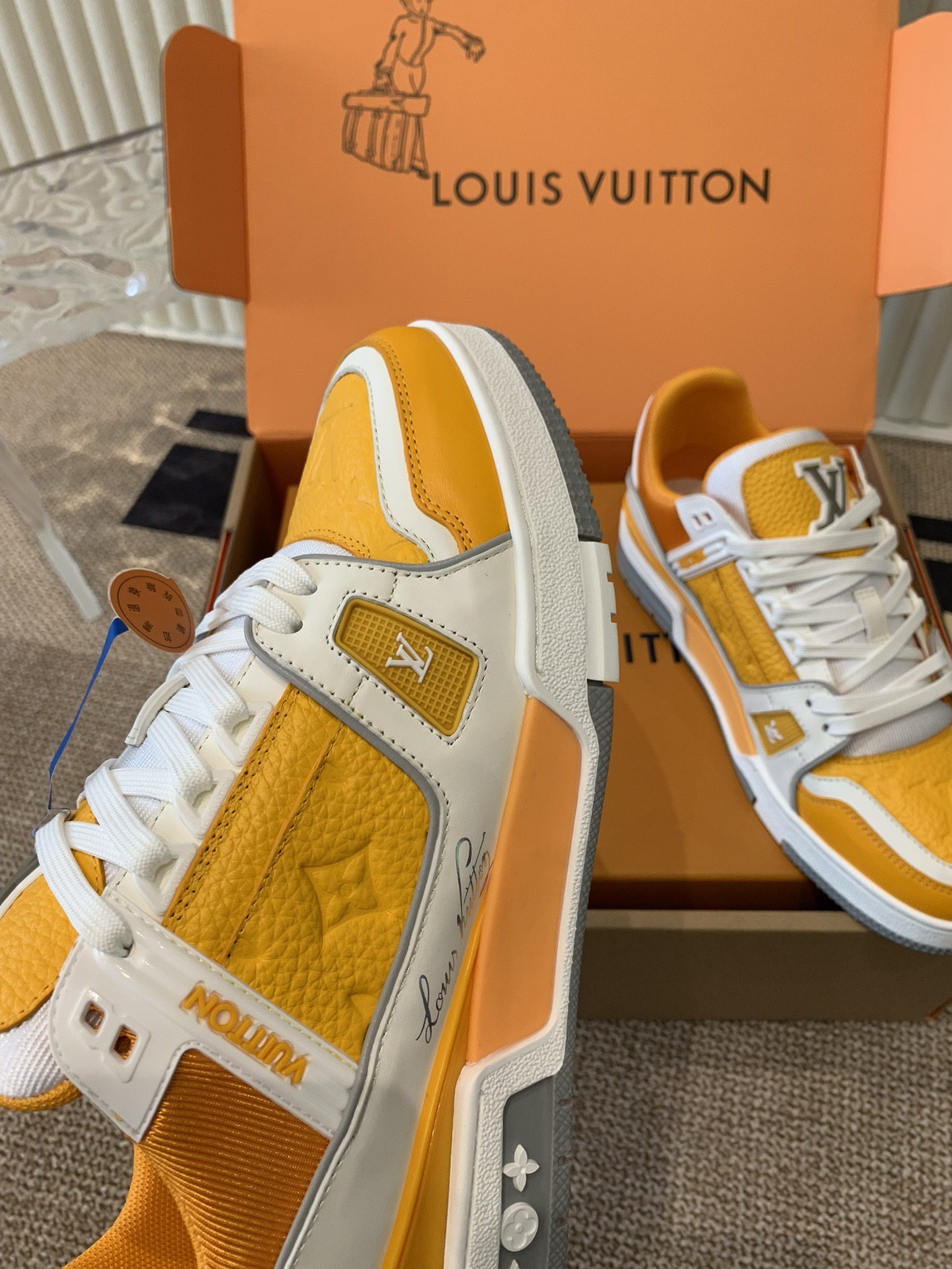 Men Women L*ouis V*uitton Top Sneaker L*V Trainer