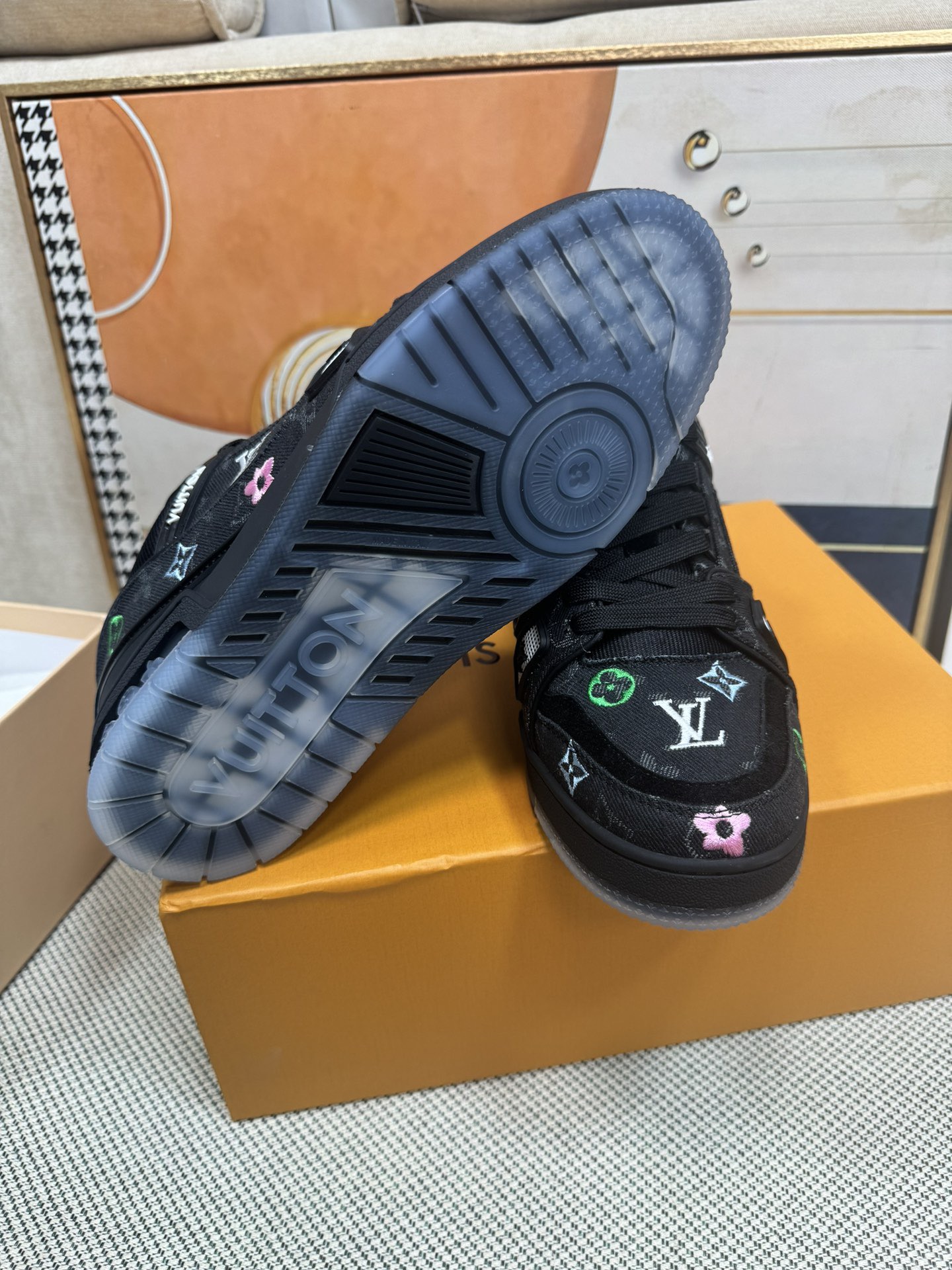 Men Women L*ouis V*uitton Top Sneaker L*V Trainer