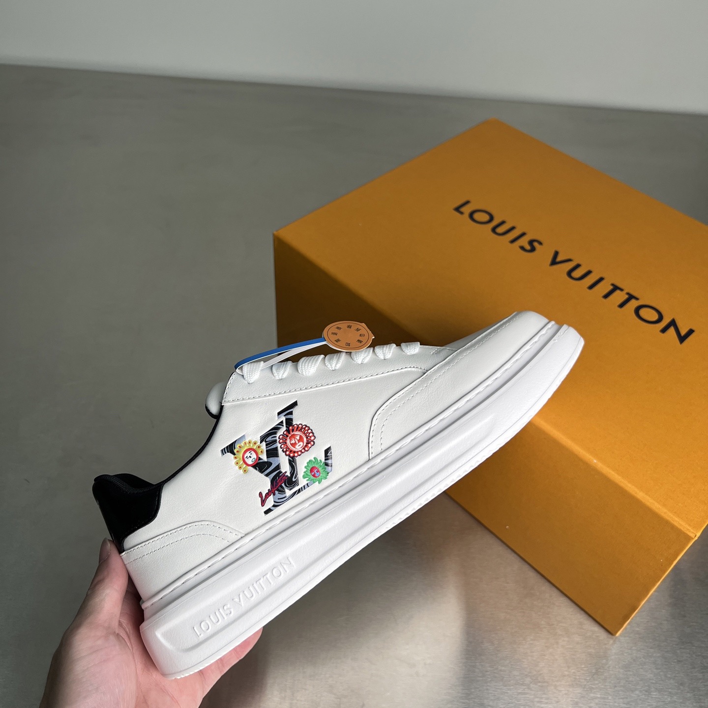 Men Women L*ouis V*uitton Top Sneaker L*V Trainer