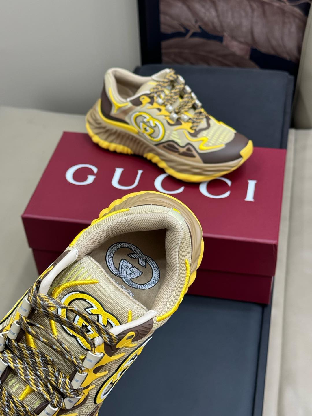 Men Women G*ucci Top Sneaker