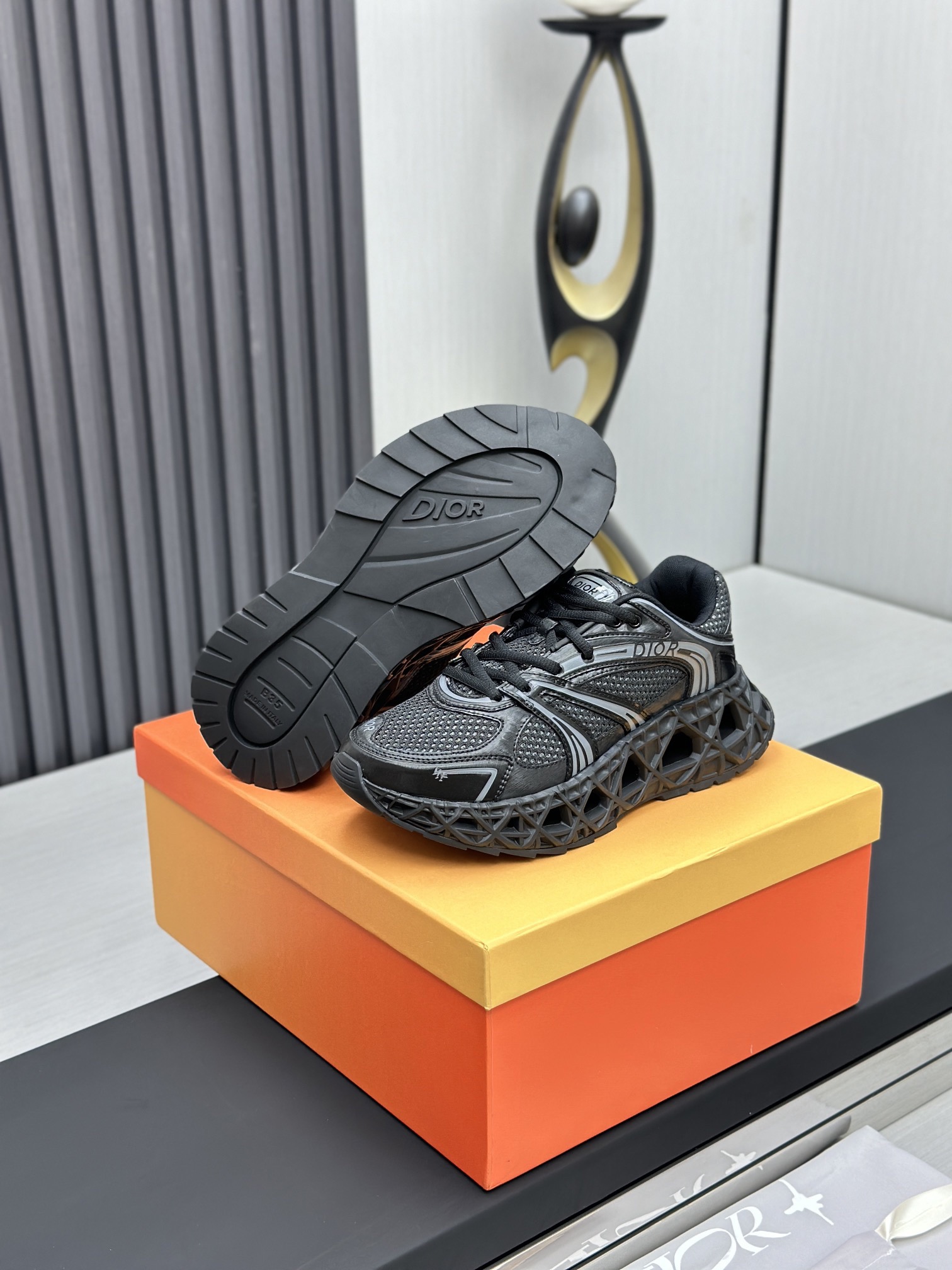 Men D*ior Top Sneaker（）