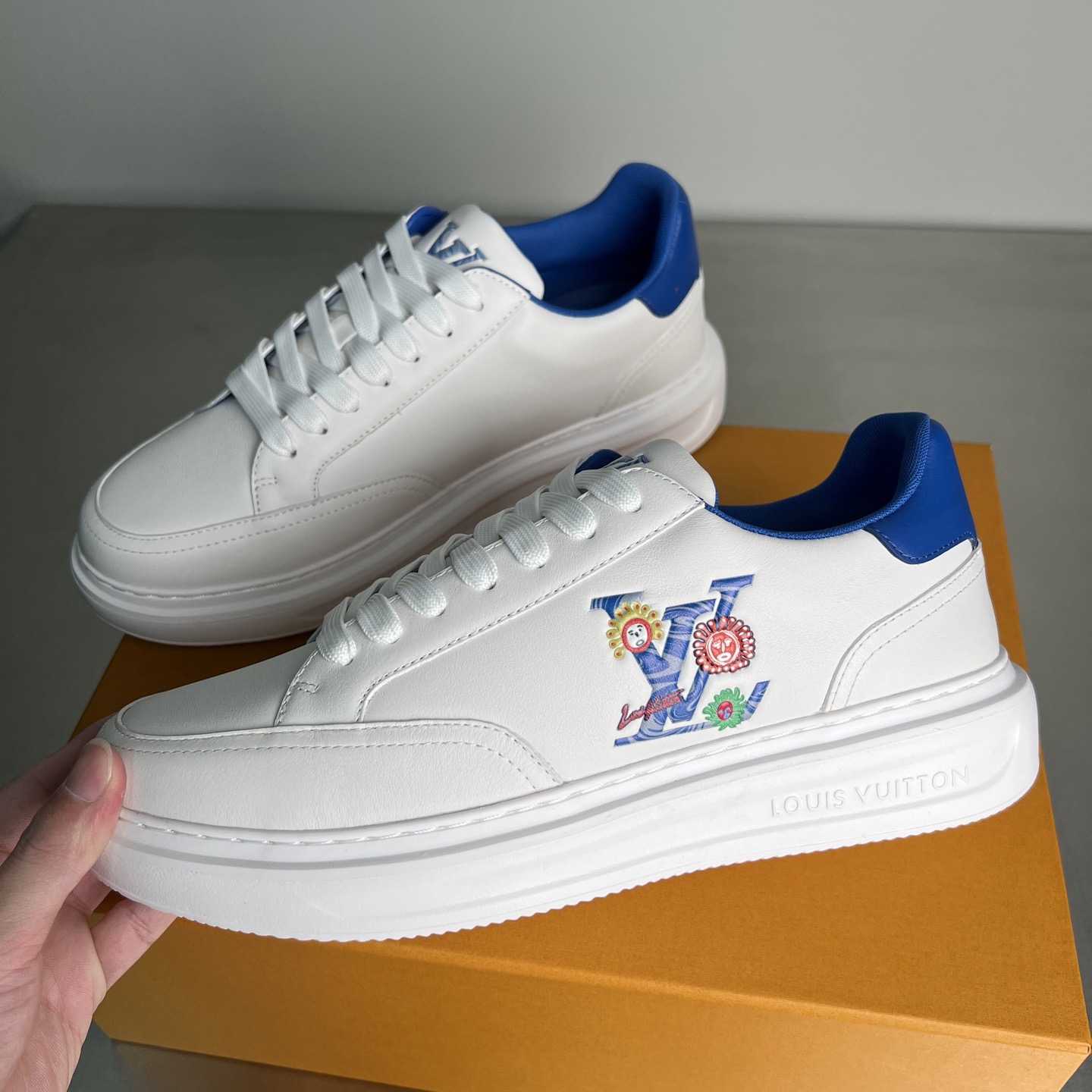 Men Women L*ouis V*uitton Top Sneaker L*V Trainer