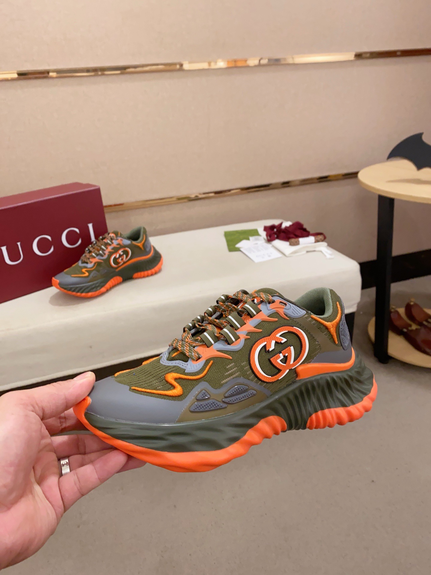 Men Women G*ucci Top Sneaker