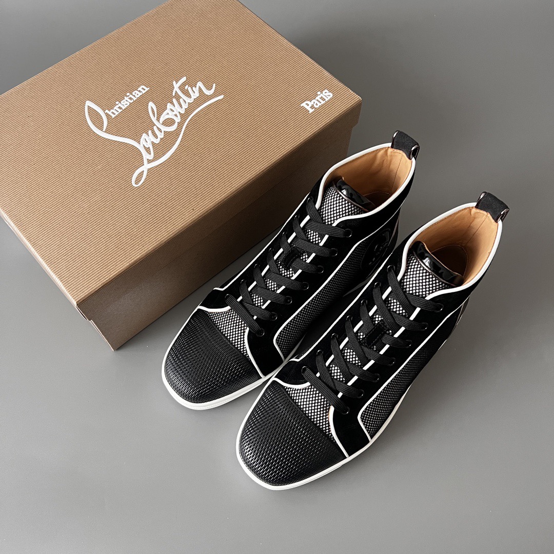 C*hristian ·Louboutin men women TOP sneakers