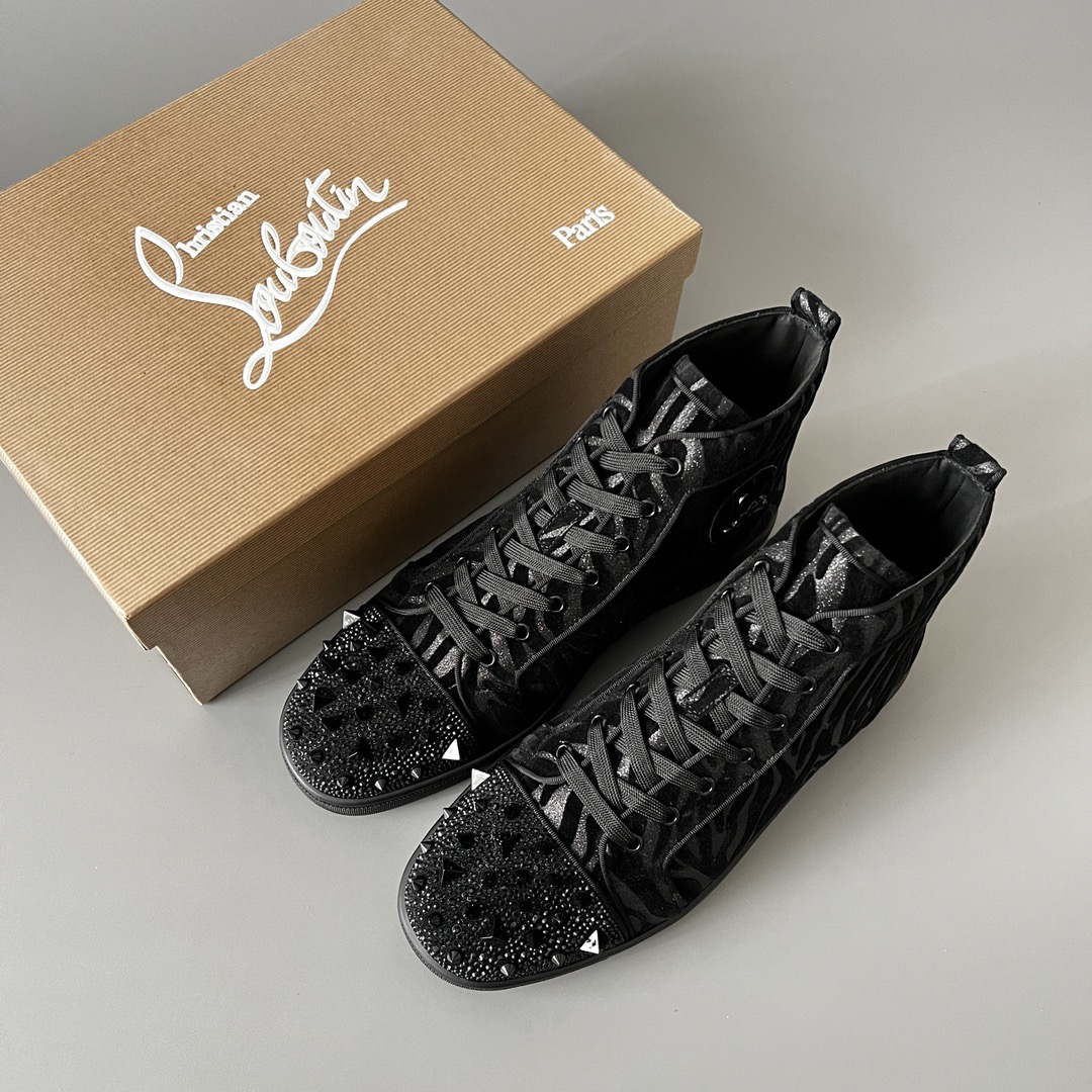 C*hristian ·Louboutin men women TOP sneakers