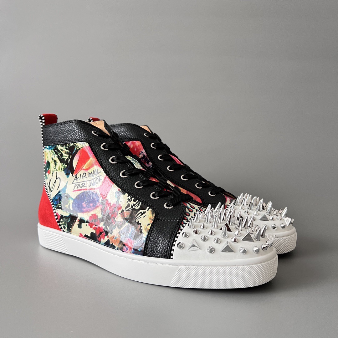 C*hristian ·Louboutin men women TOP sneakers