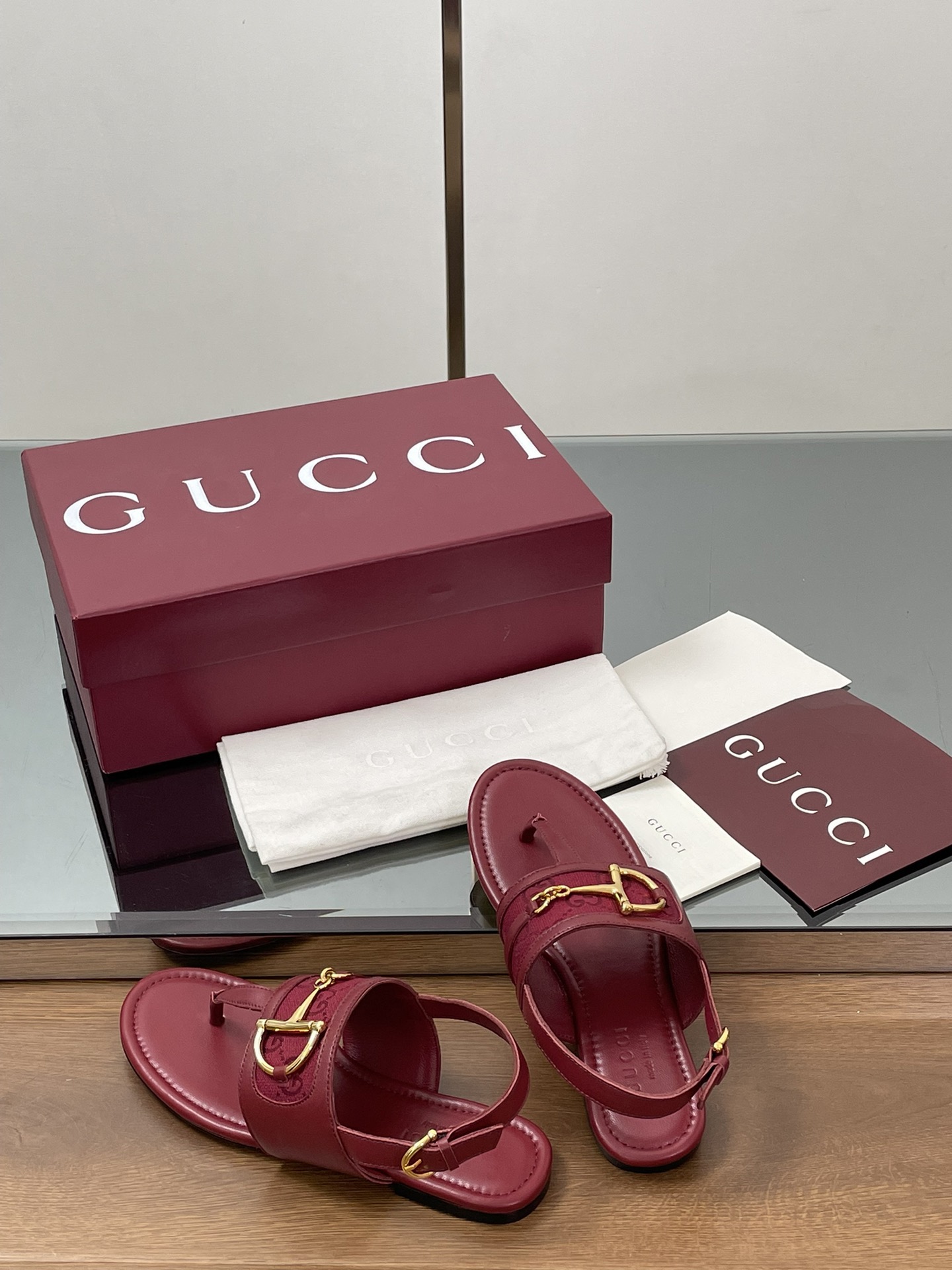 Women G*ucci Top Sandals