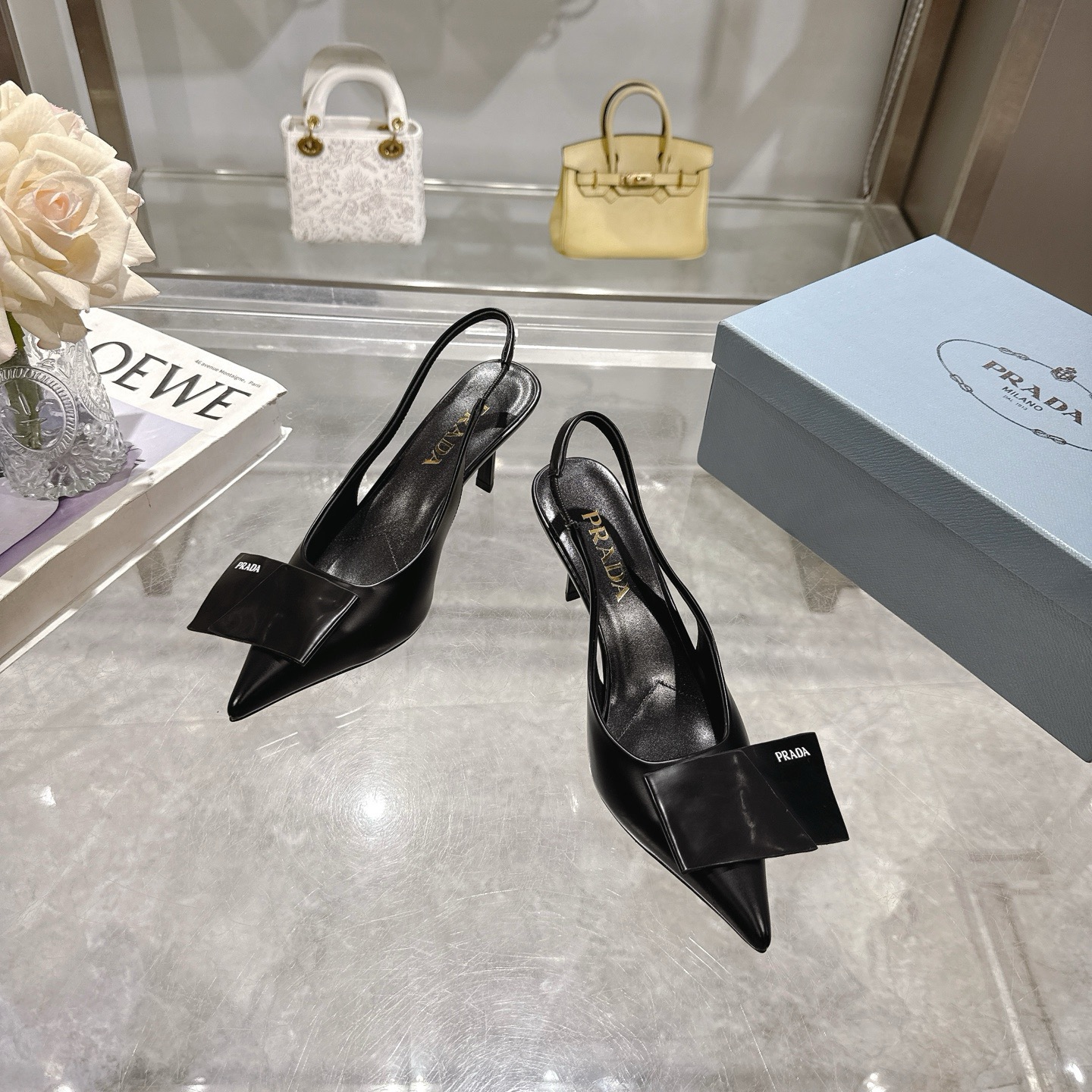 Women P*rada Top Quality Sandals