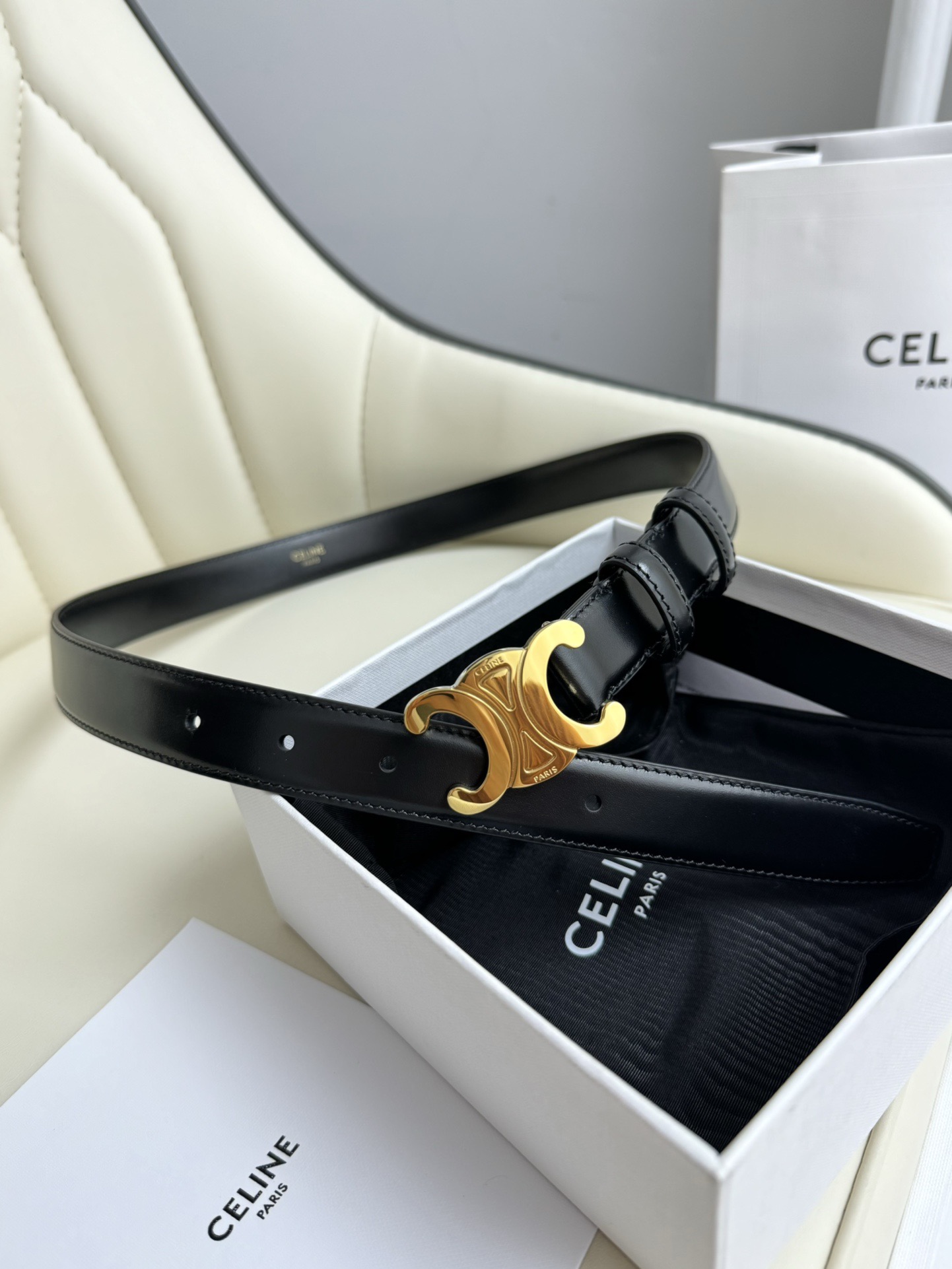 C* eline Belts Top Quality 25MM