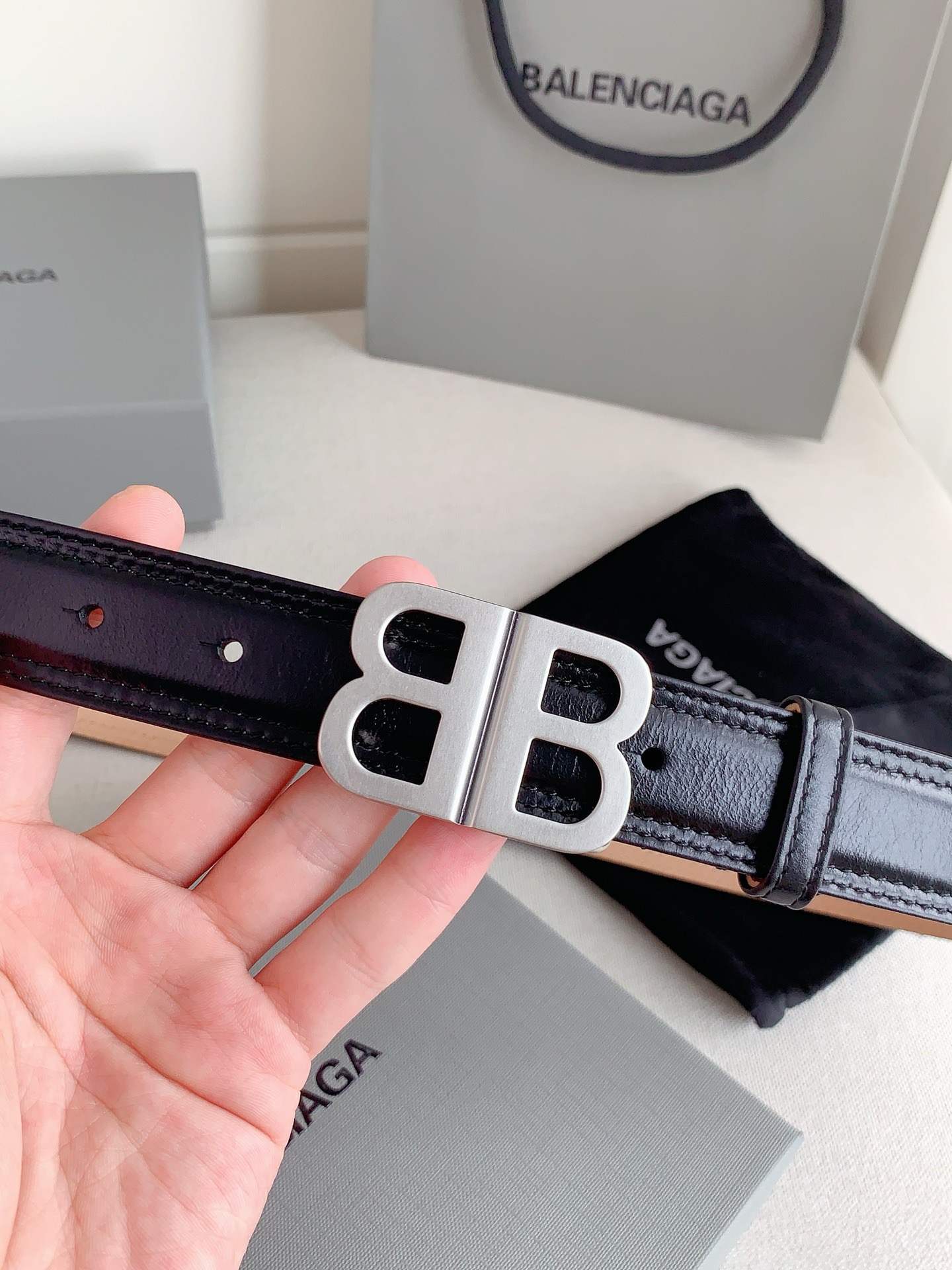 Balenciaga Belts Top Quality 30mm
