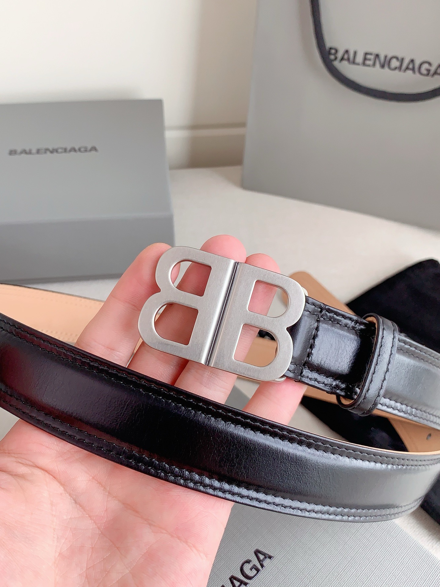 Balenciaga Belts Top Quality 30mm