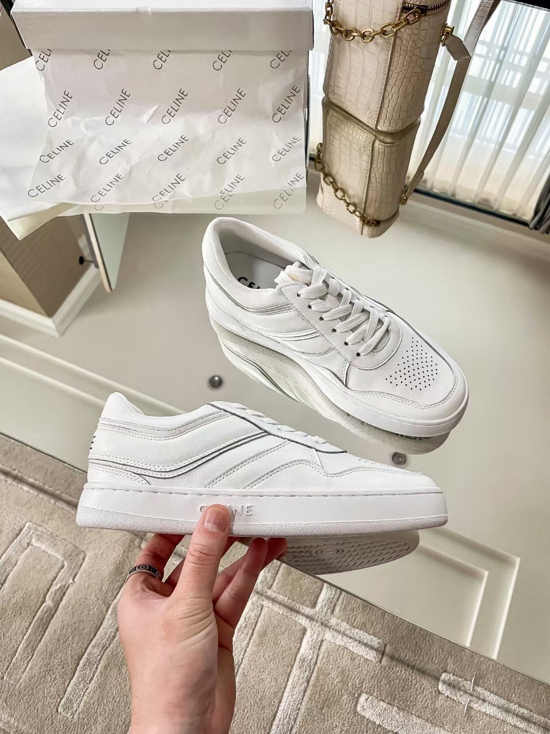 Men Women Top Quality C*eline shoes