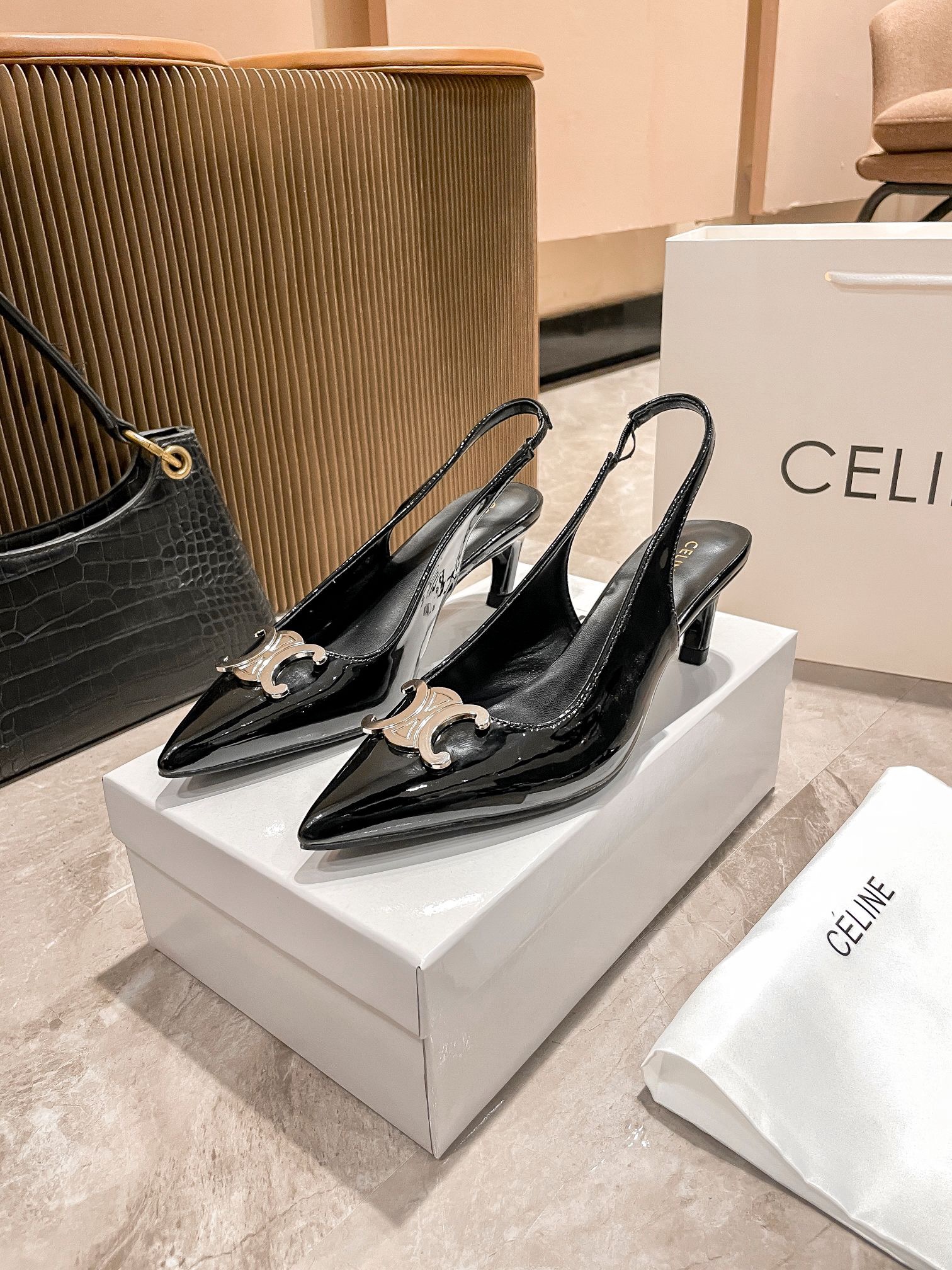 Women Top Quality C*eline shoes 5cm