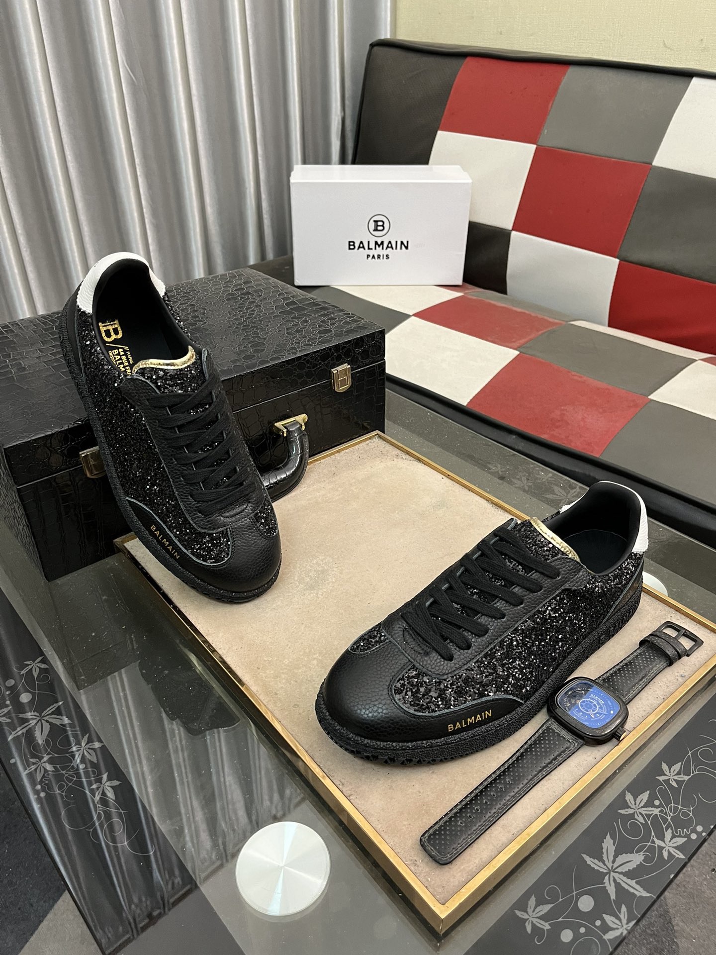 Women Men Top Quality B*almain shoes