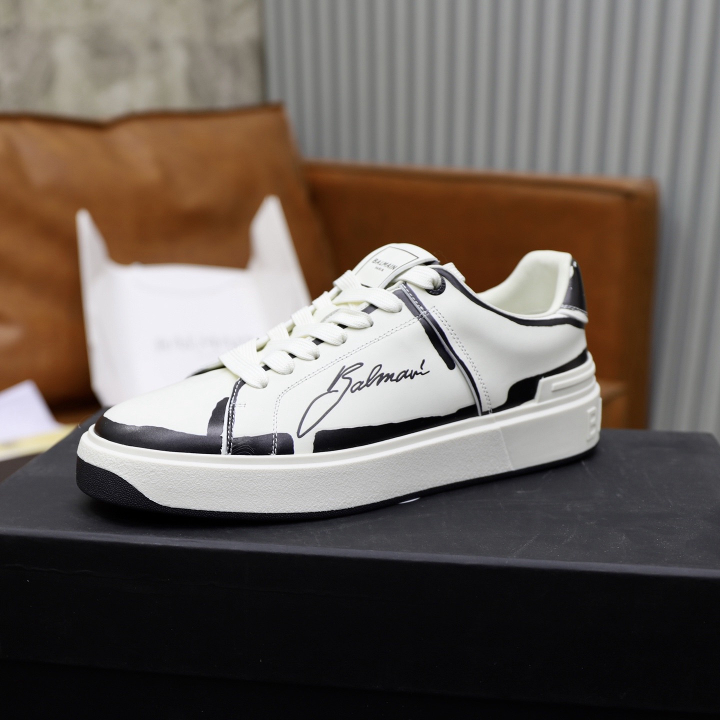 Women Men Top Quality B*almain shoes