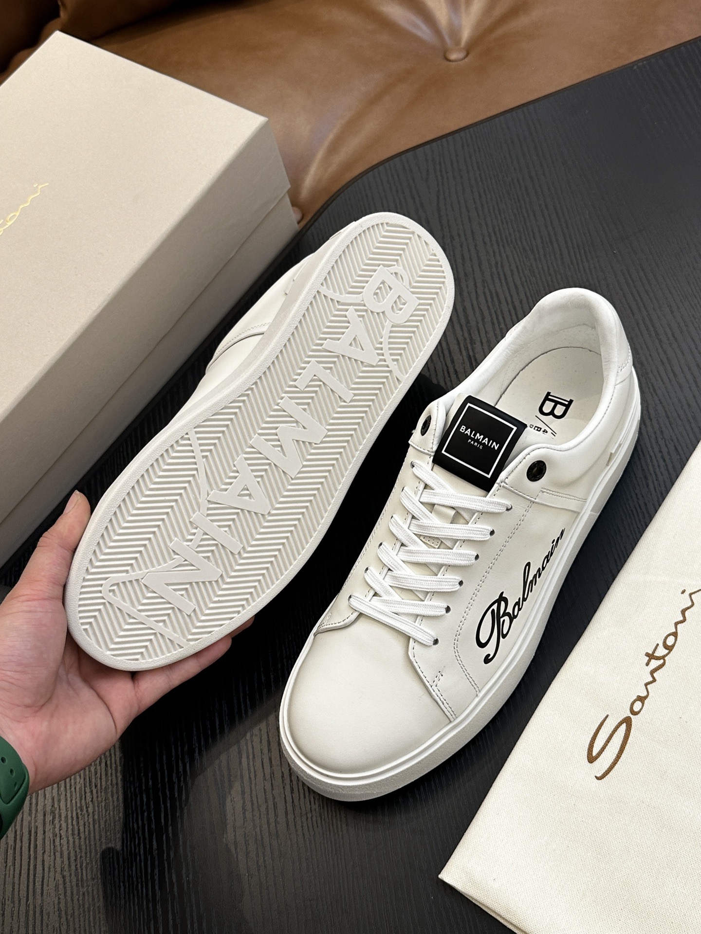 Women Men Top Quality B*almain shoes