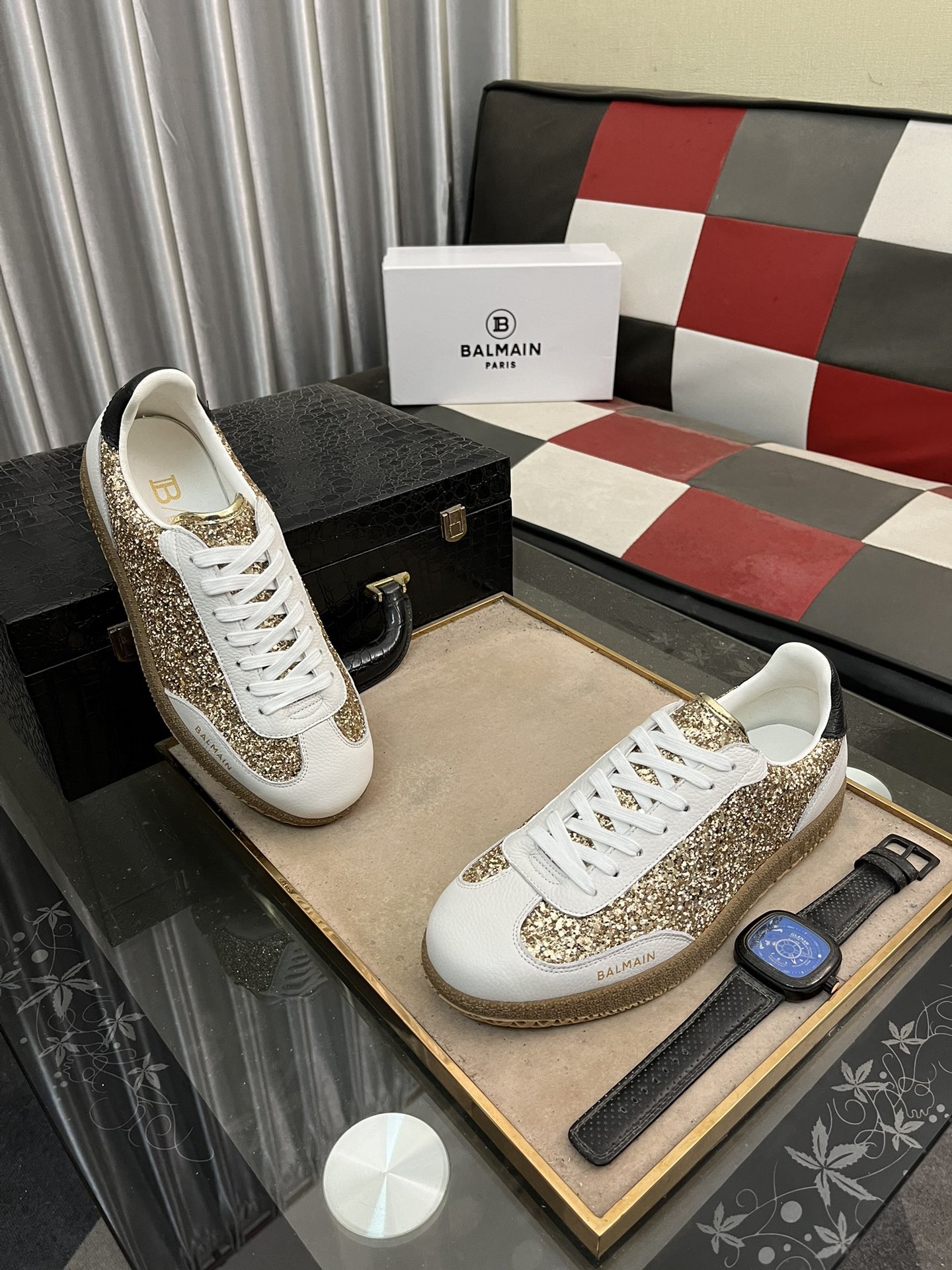 Women Men Top Quality B*almain shoes