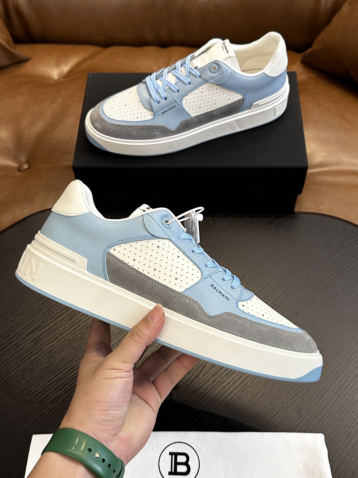 Women Men Top Quality B*almain shoes