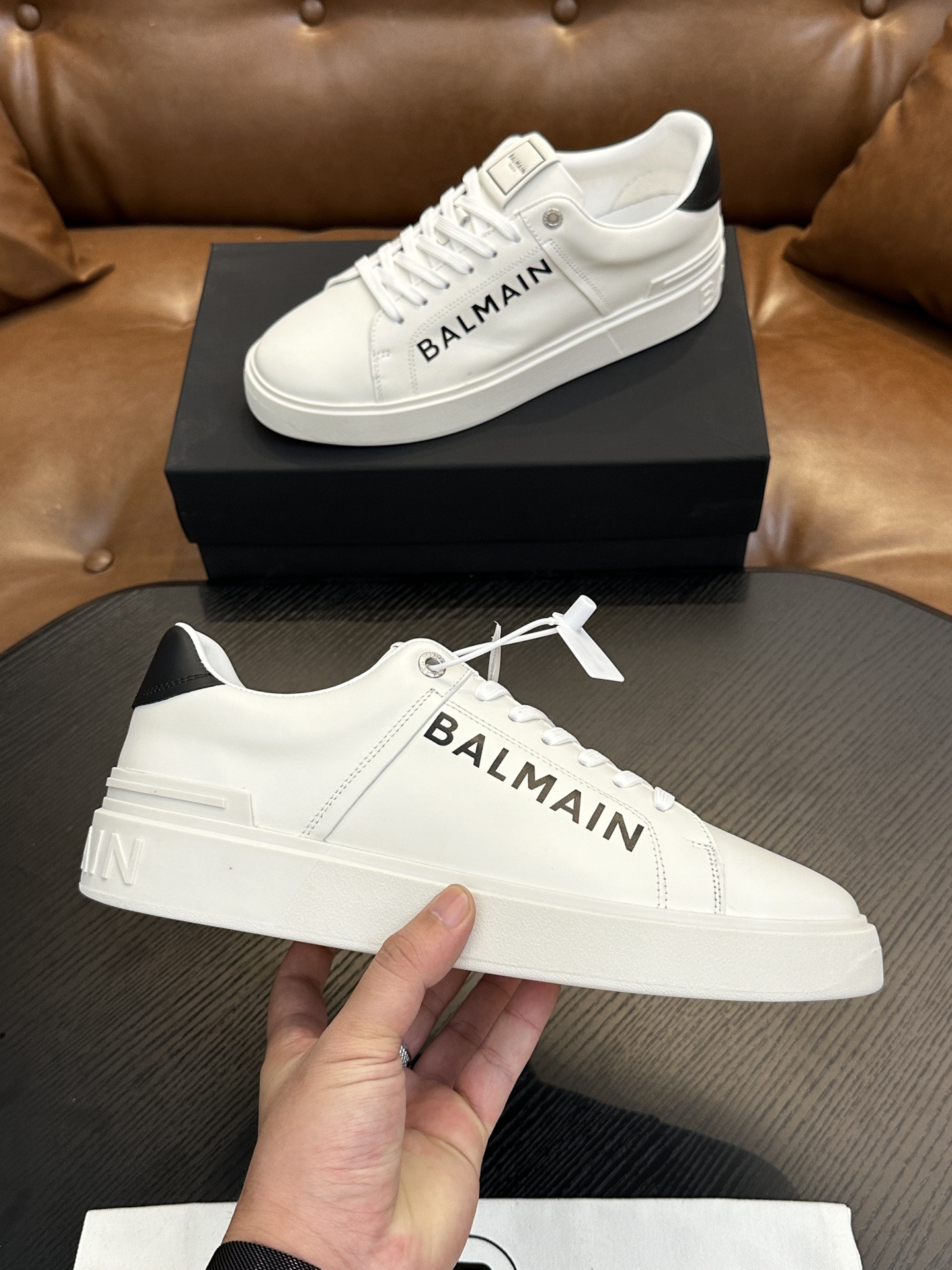 Women Men Top Quality B*almain shoes