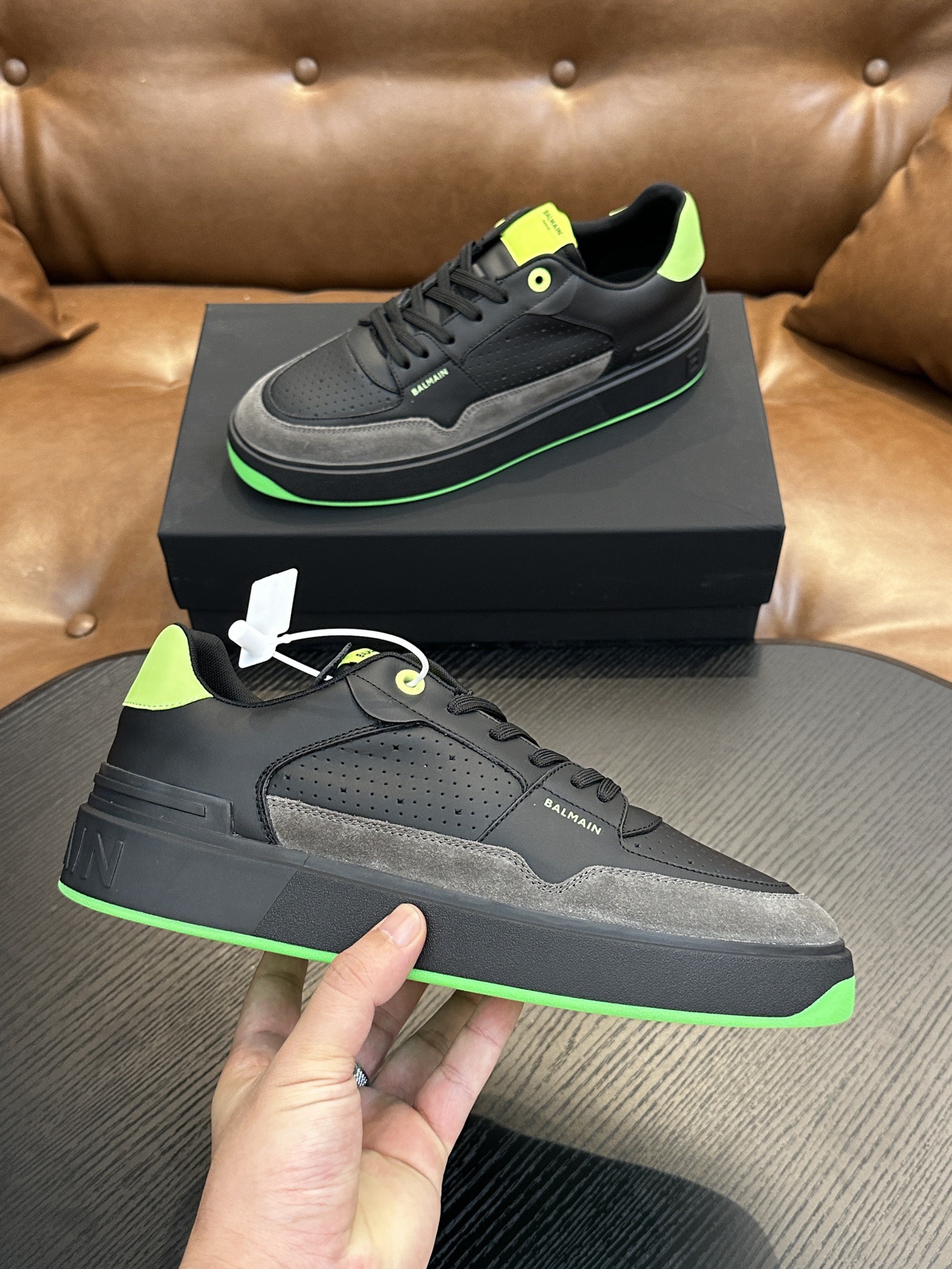 Women Men Top Quality B*almain shoes