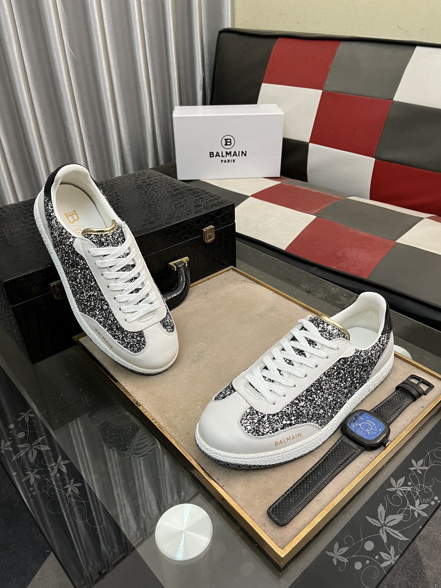 Women Men Top Quality B*almain shoes