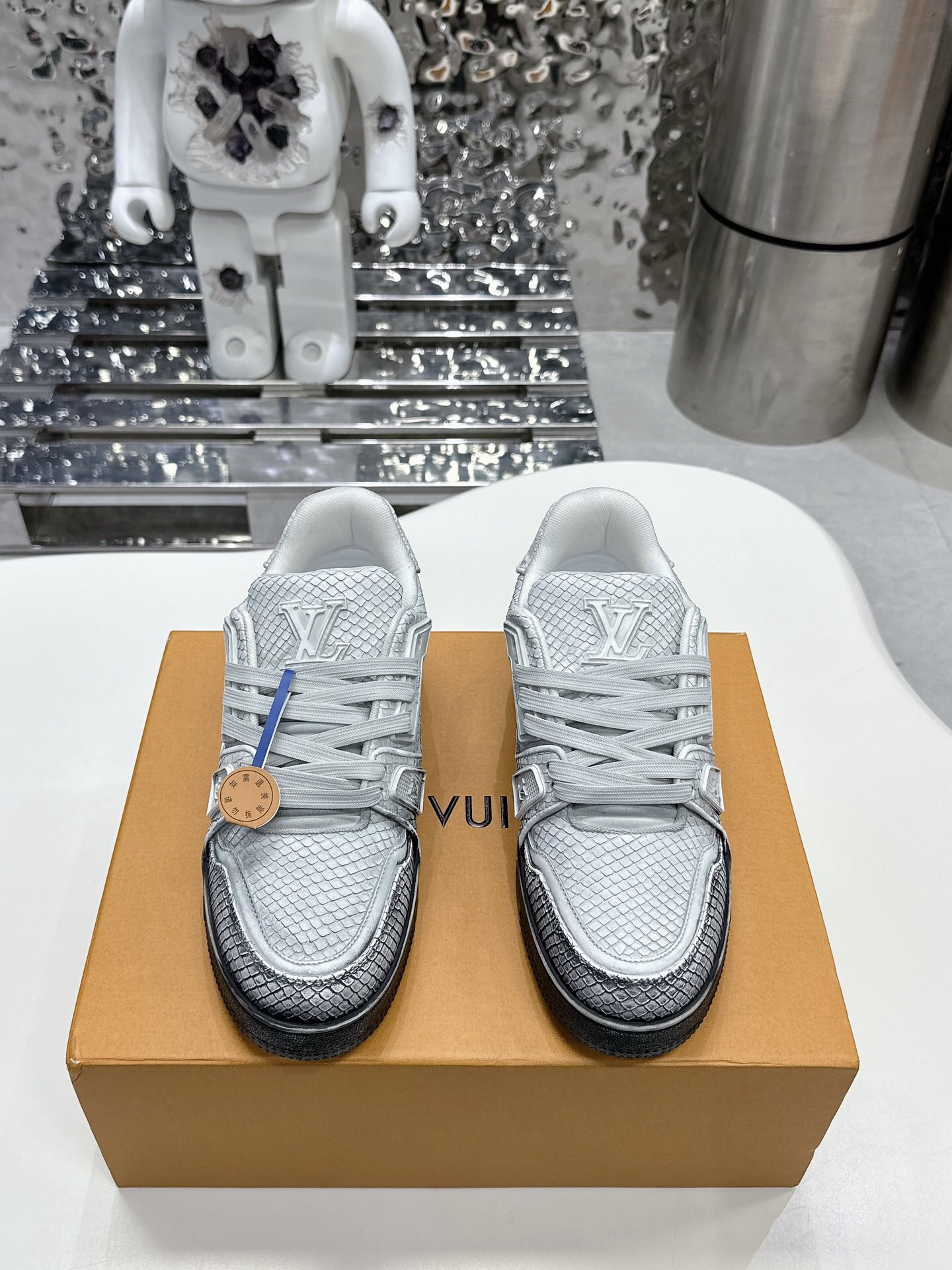 Men Women L*ouis V*uitton Top Sneaker L*V Trainer size 35-46