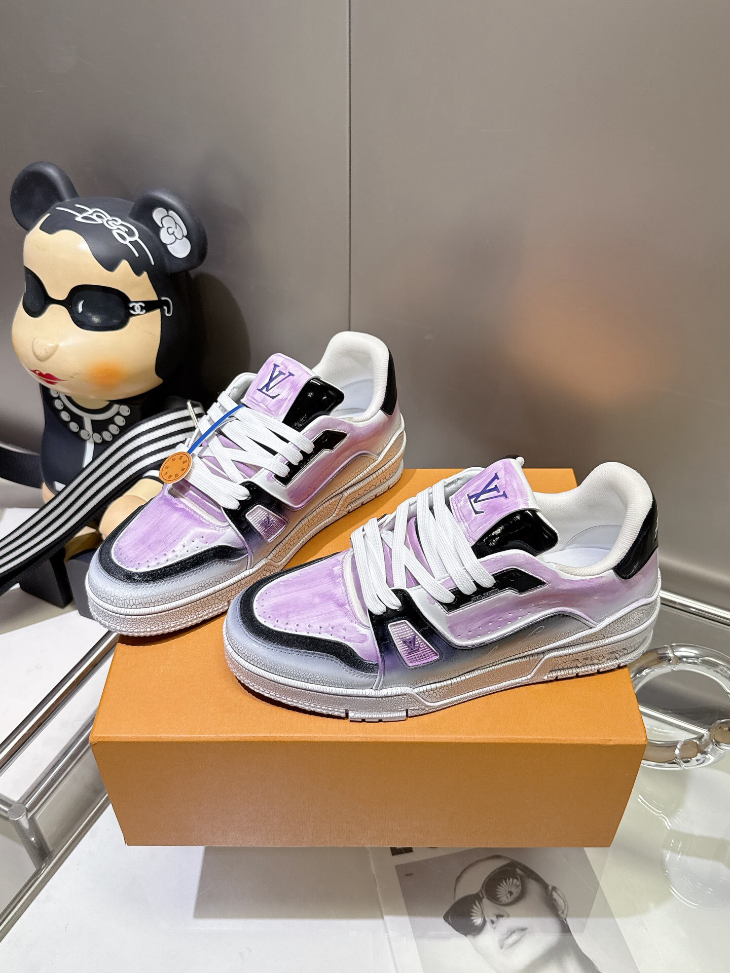 Men Women L*ouis V*uitton Top Sneaker L*V Trainer size 35-46