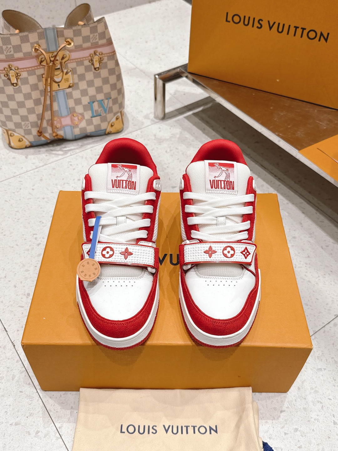 Men Women L*ouis V*uitton Top Sneaker L*V Trainer size 35-46