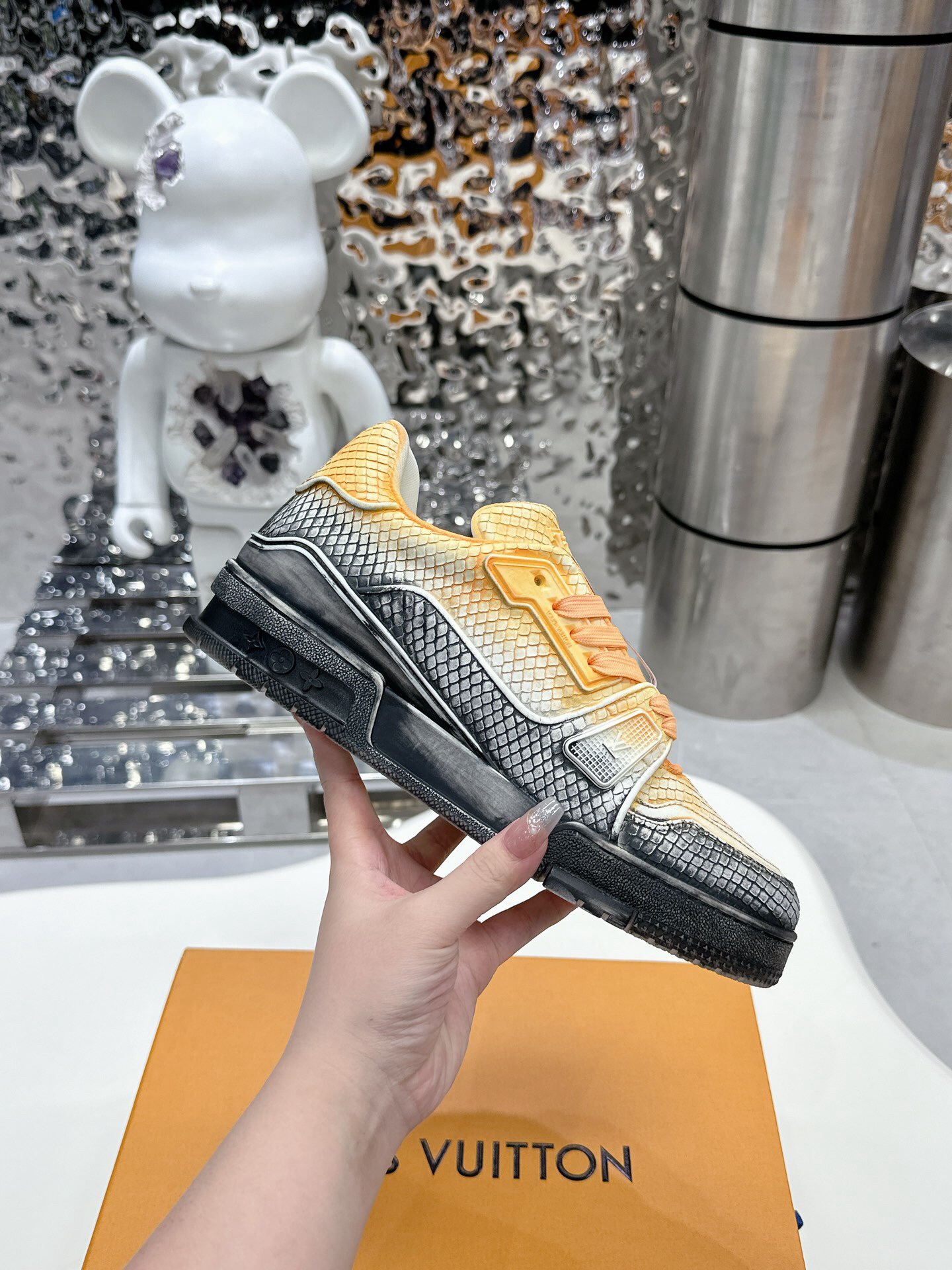 Men Women L*ouis V*uitton Top Sneaker L*V Trainer size 35-46