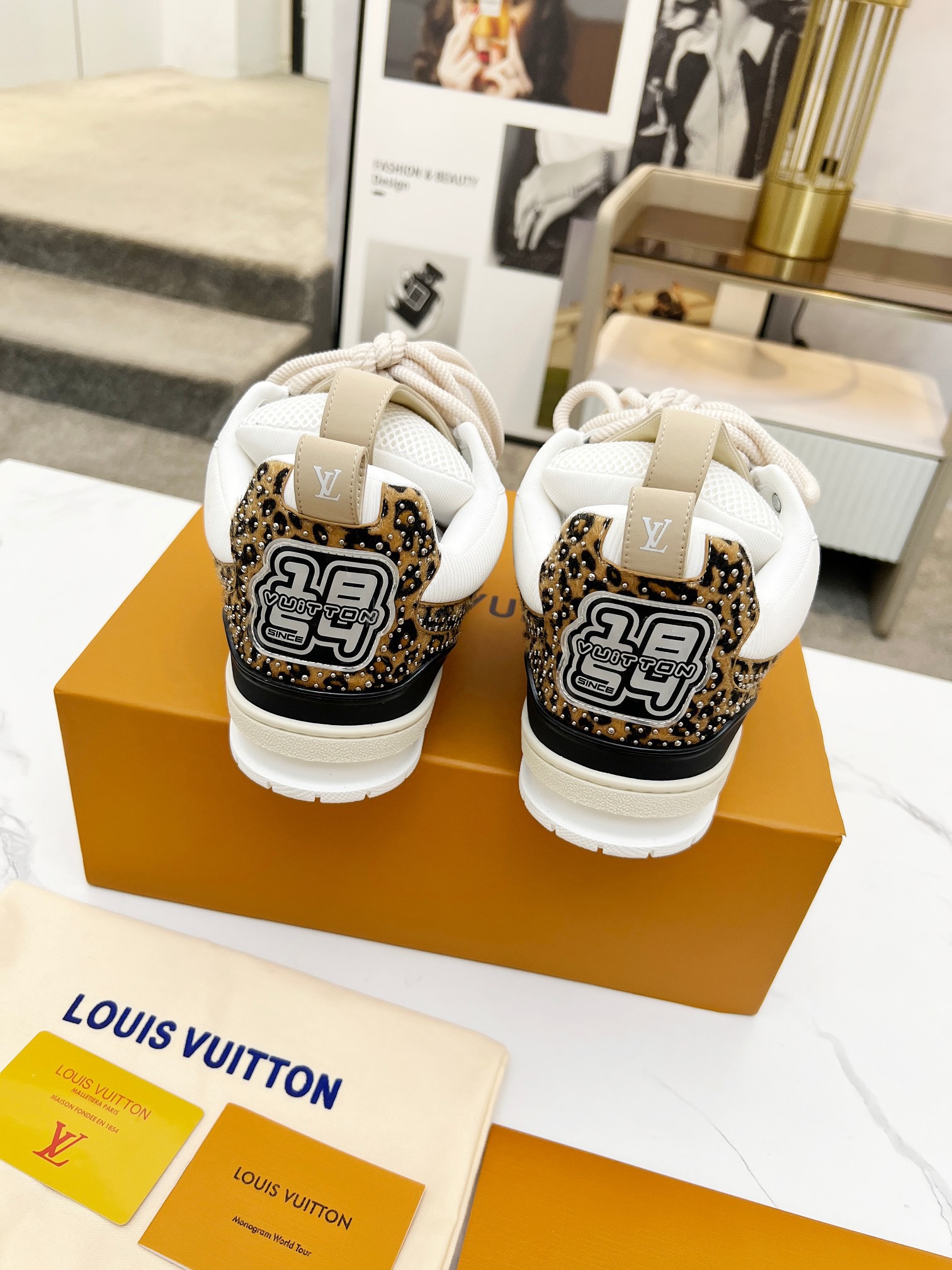 Men Women L*ouis V*uitton Top Sneaker L*V Trainer size 35-46