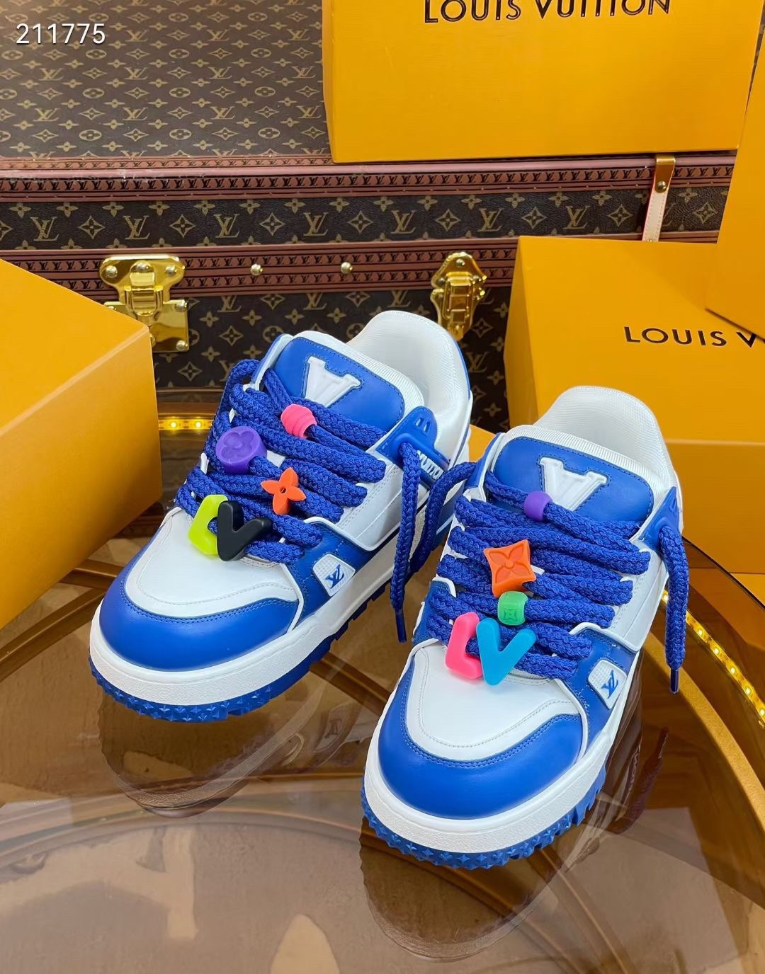 Men Women L*ouis V*uitton Top Sneaker L*V Trainer size 35-46