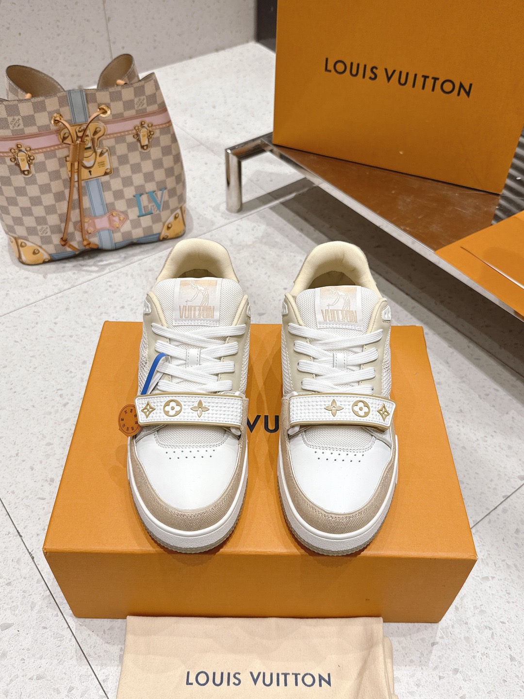 Men Women L*ouis V*uitton Top Sneaker L*V Trainer size 35-46