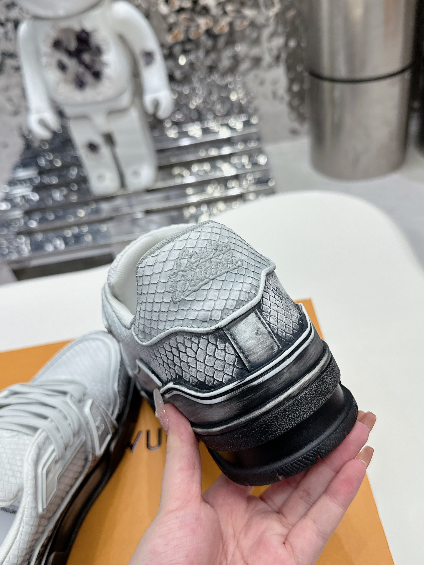 Men Women L*ouis V*uitton Top Sneaker L*V Trainer size 35-46