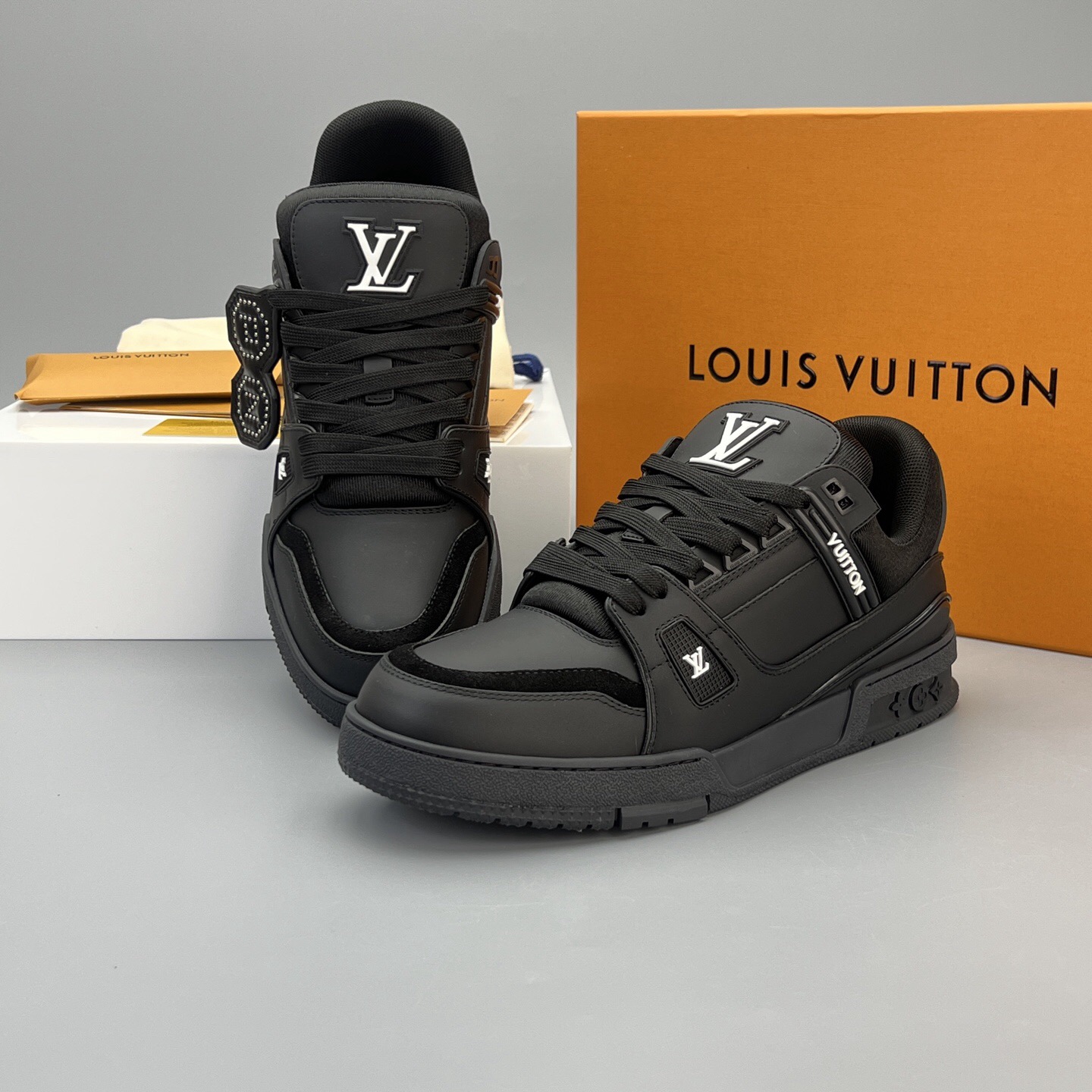 Men Women L*ouis V*uitton Top Sneaker L*V Trainer size 35-46