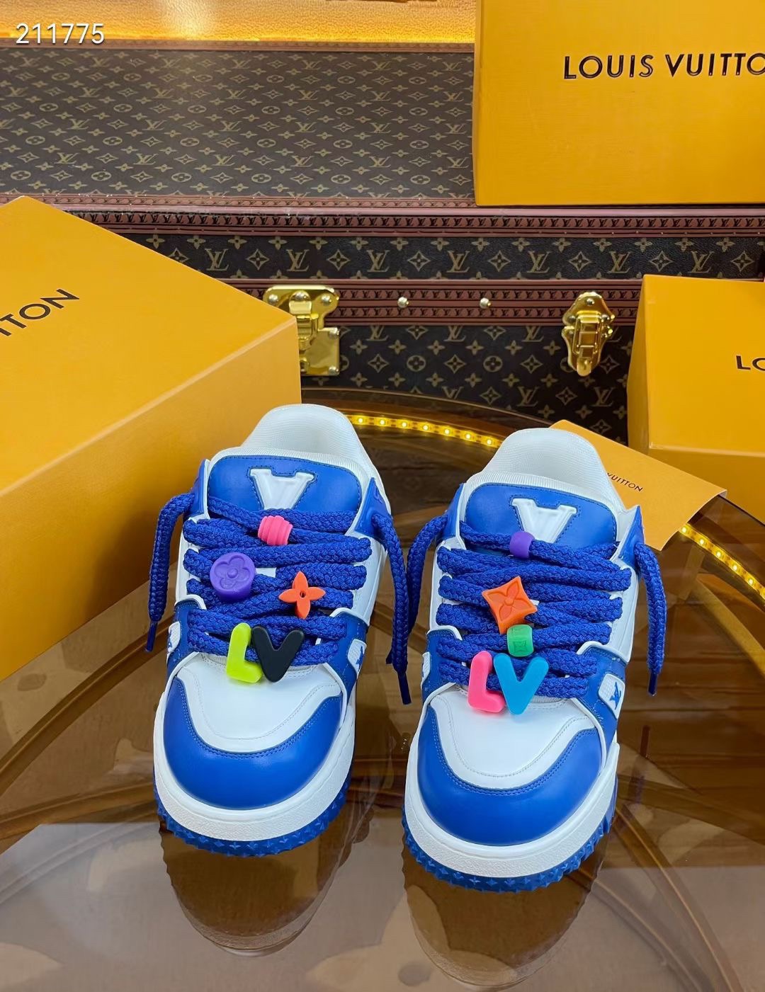 Men Women L*ouis V*uitton Top Sneaker L*V Trainer size 35-46