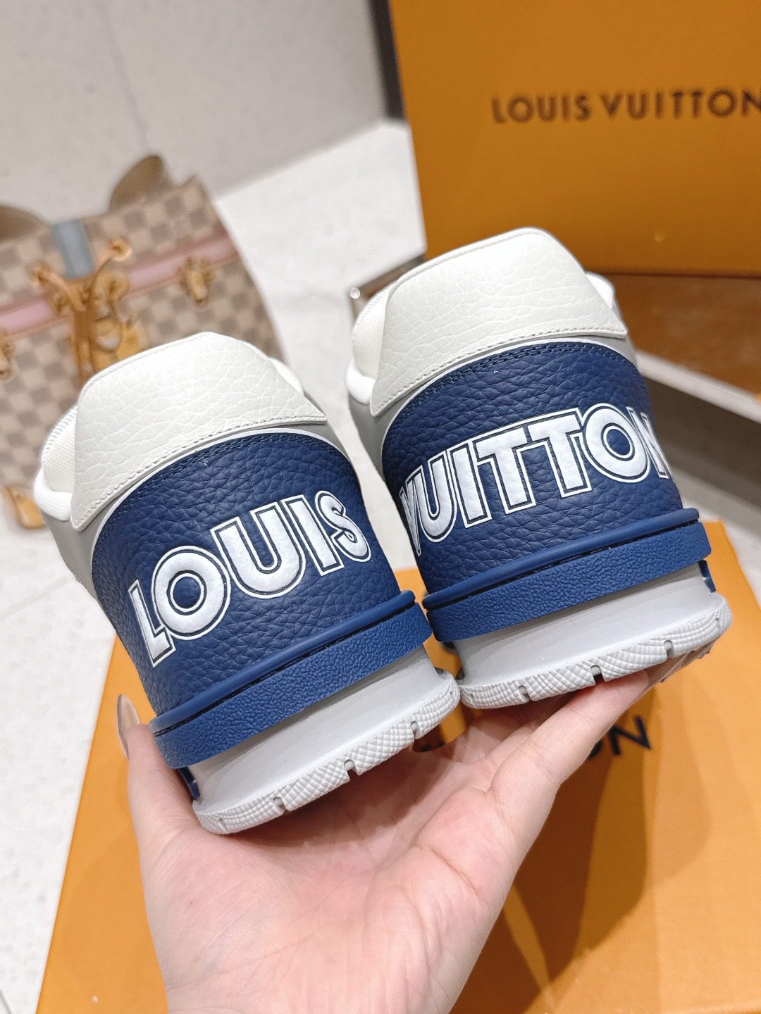 Men Women L*ouis V*uitton Top Sneaker L*V Trainer size 35-46