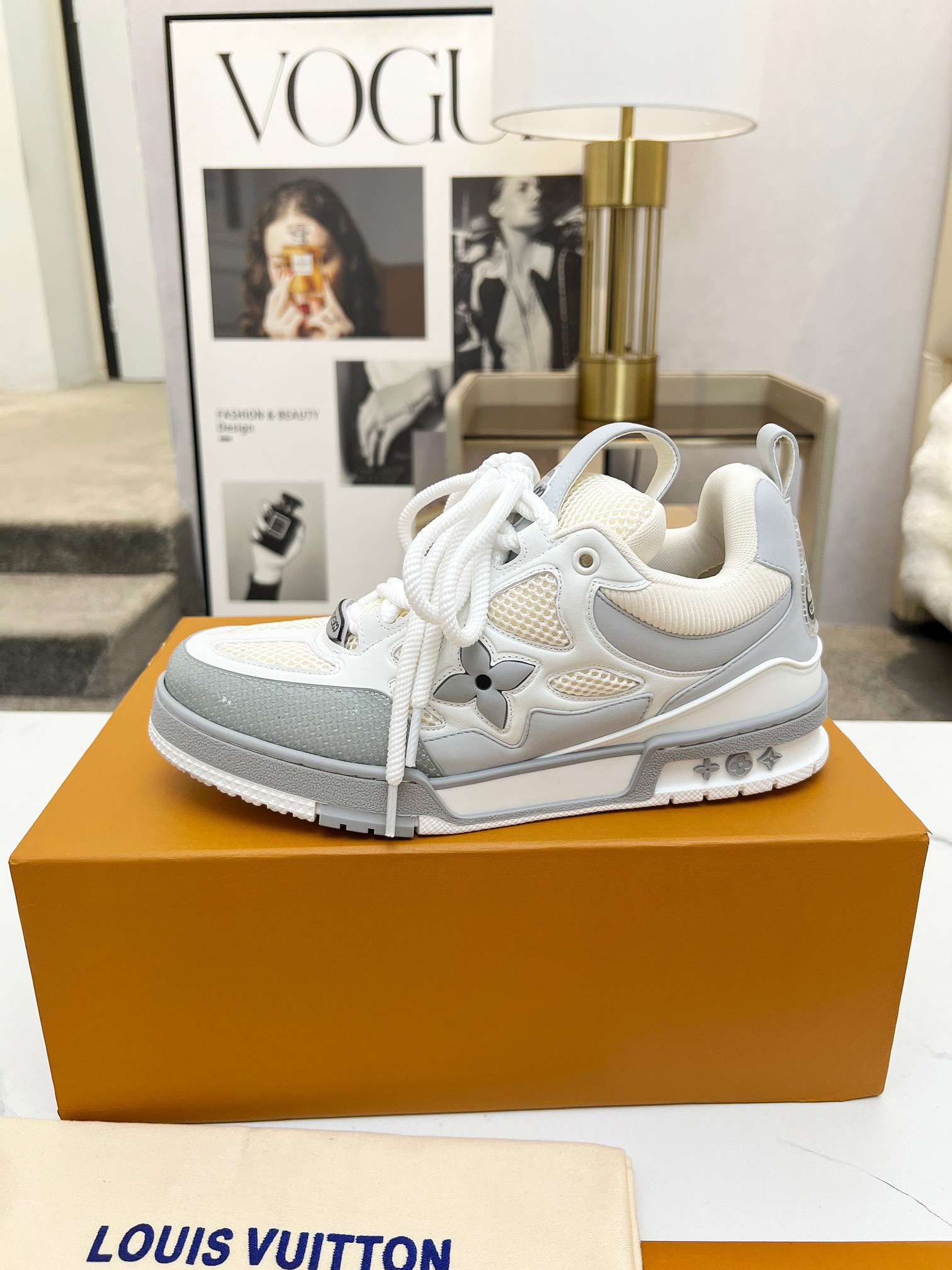 Men Women L*ouis V*uitton Top Sneaker L*V Trainer size 35-46