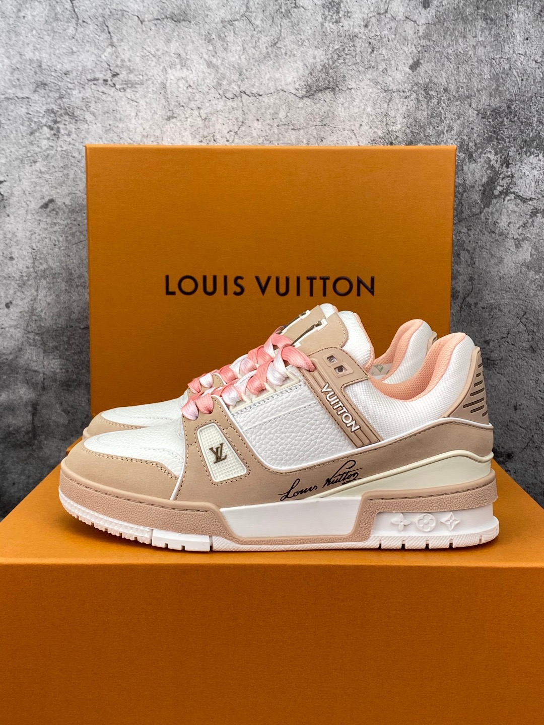 Men Women L*ouis V*uitton Top Sneaker L*V Trainer size 35-46