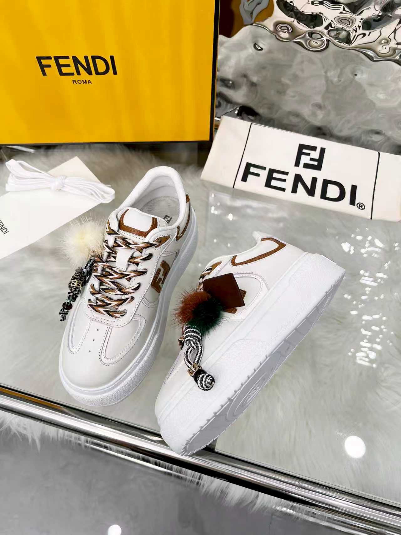 Women F*endi Sneakers Top quality 1:1 size:35-42