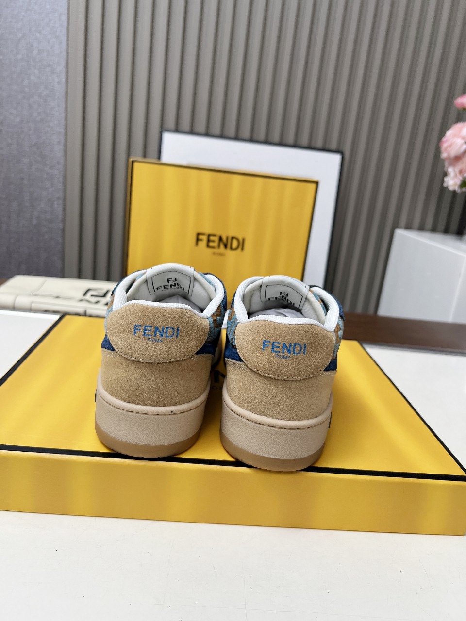 Men Women F*endi Top Sneakers size 35-46