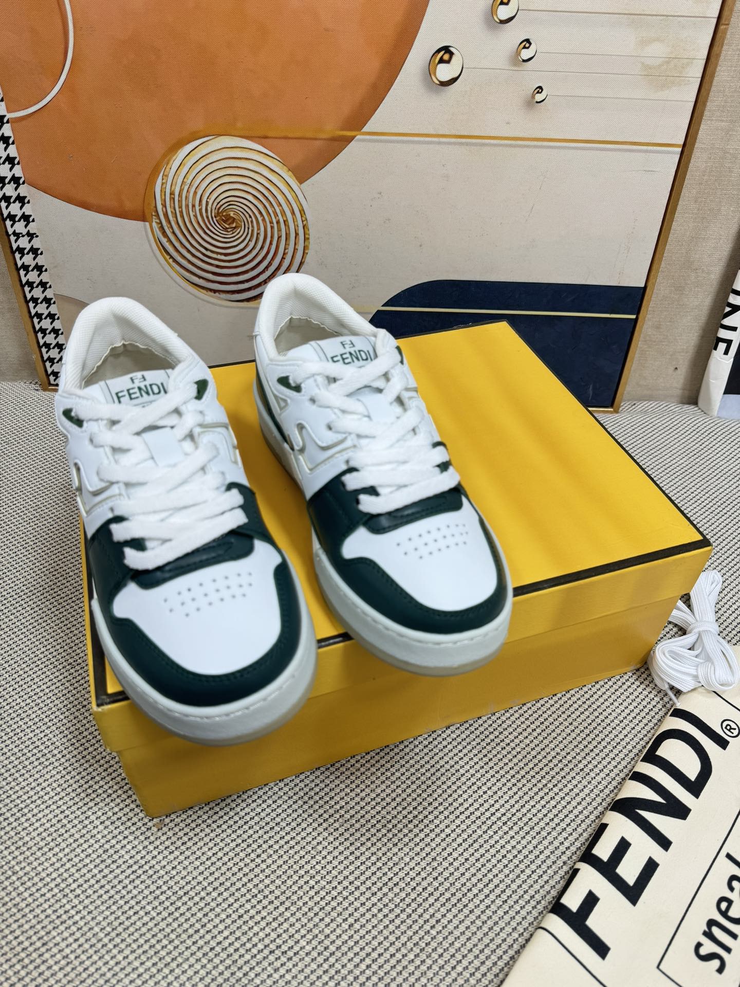 Men Women F*endi Top Sneakers size 35-46