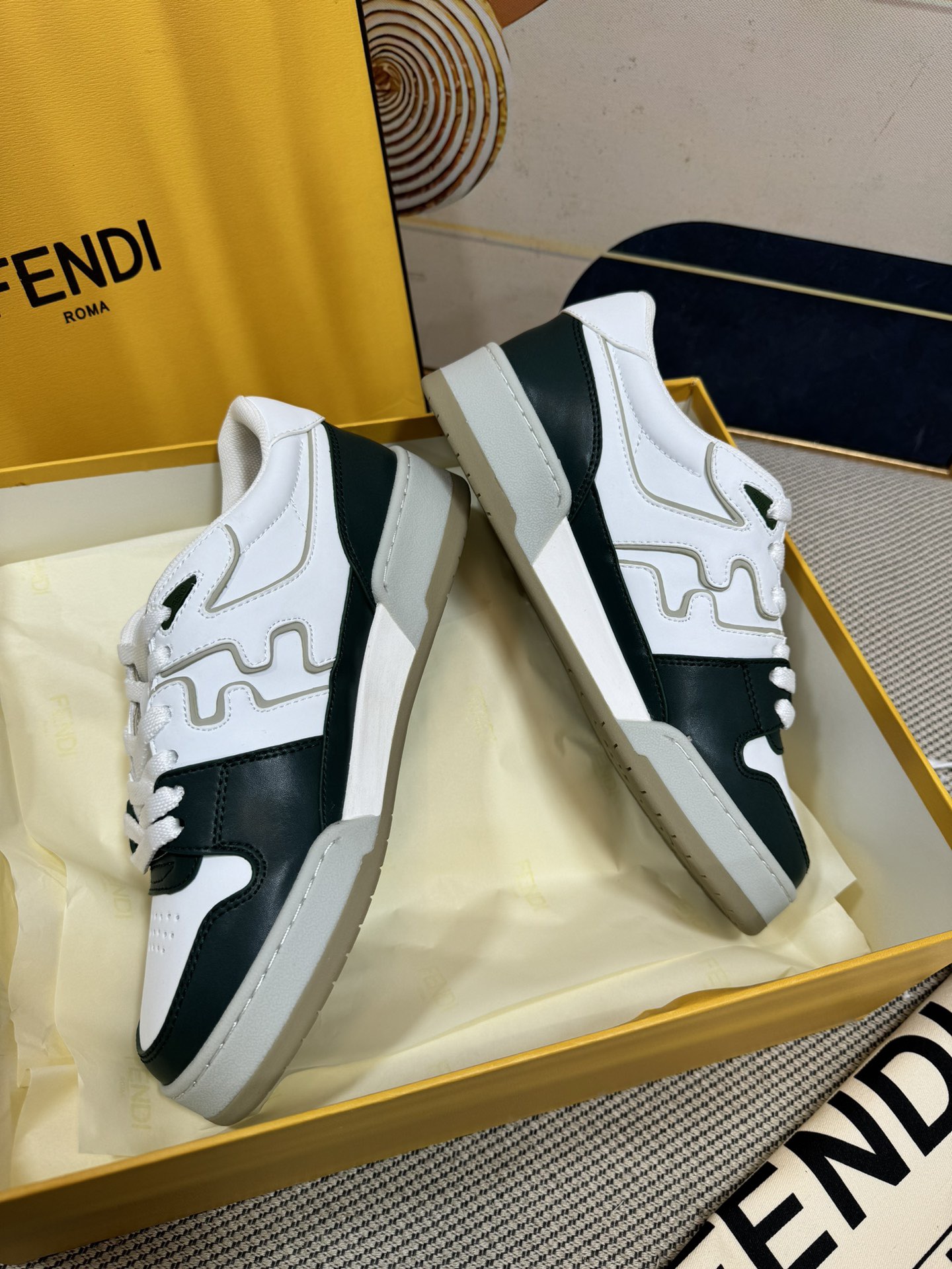 Men Women F*endi Top Sneakers size 35-46