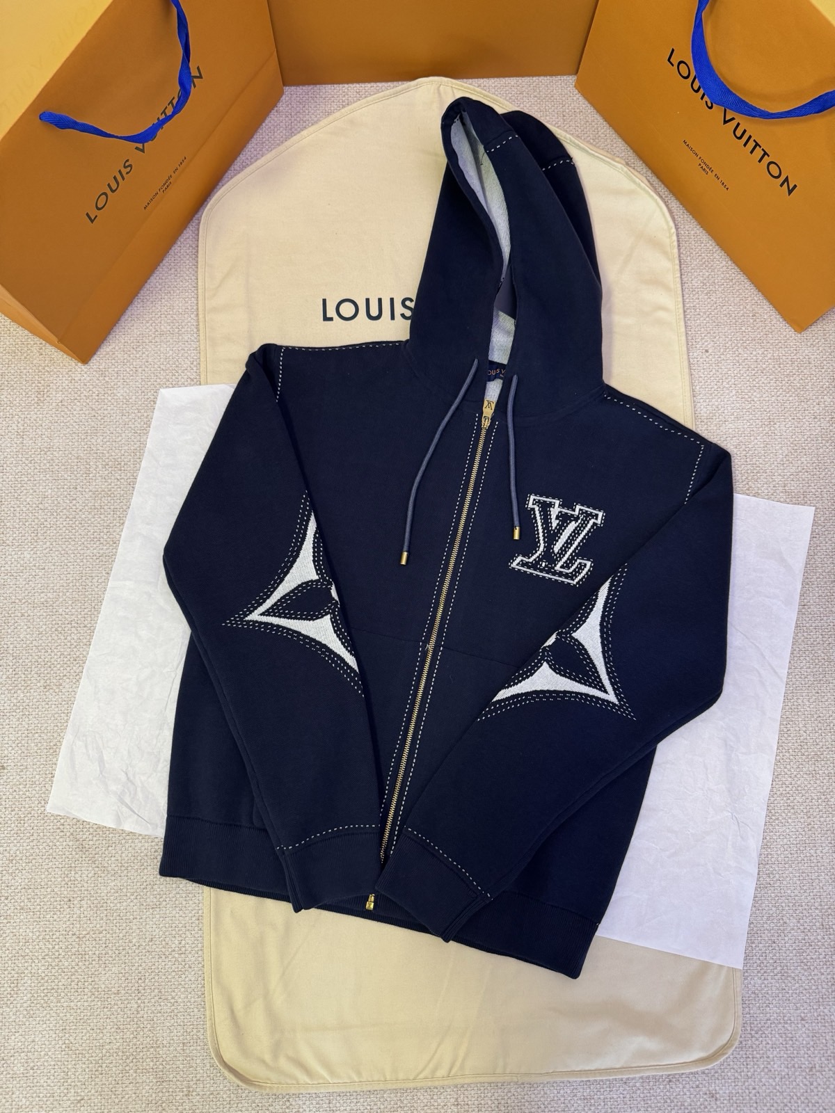 L*V Louis Vuitt*on Top Quality 1:1 Jacket