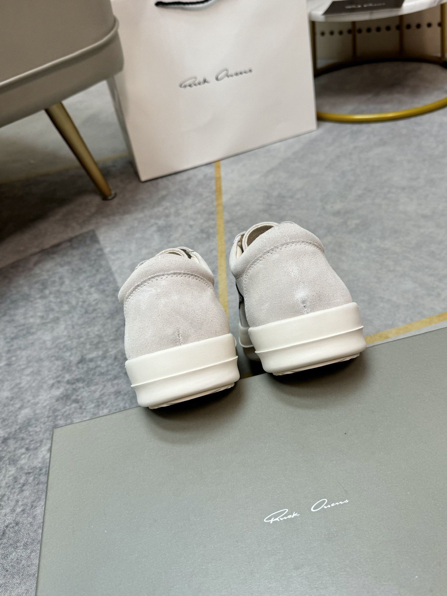 Men Women R*ICK OWENS Top SNEAKERS